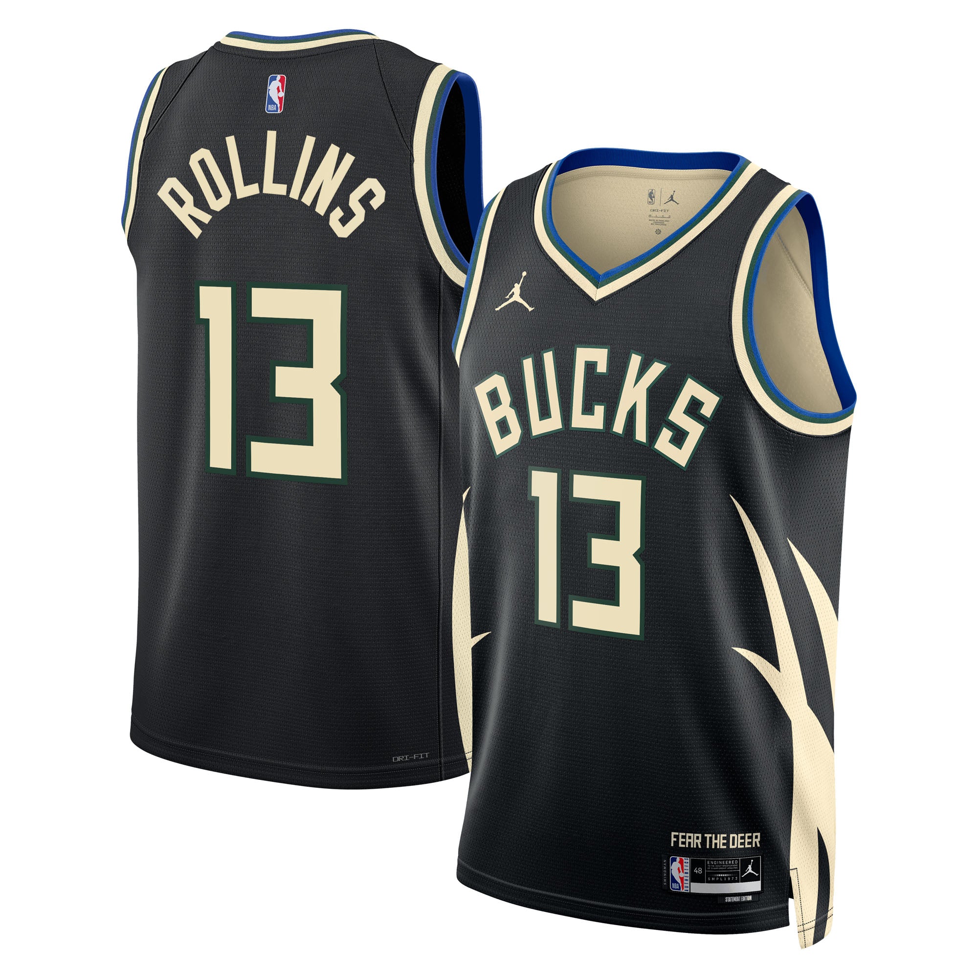 Ryan Rollins Milwaukee Bucks Statement Edition Swingman Jersey - Hunter Green - Unisex
