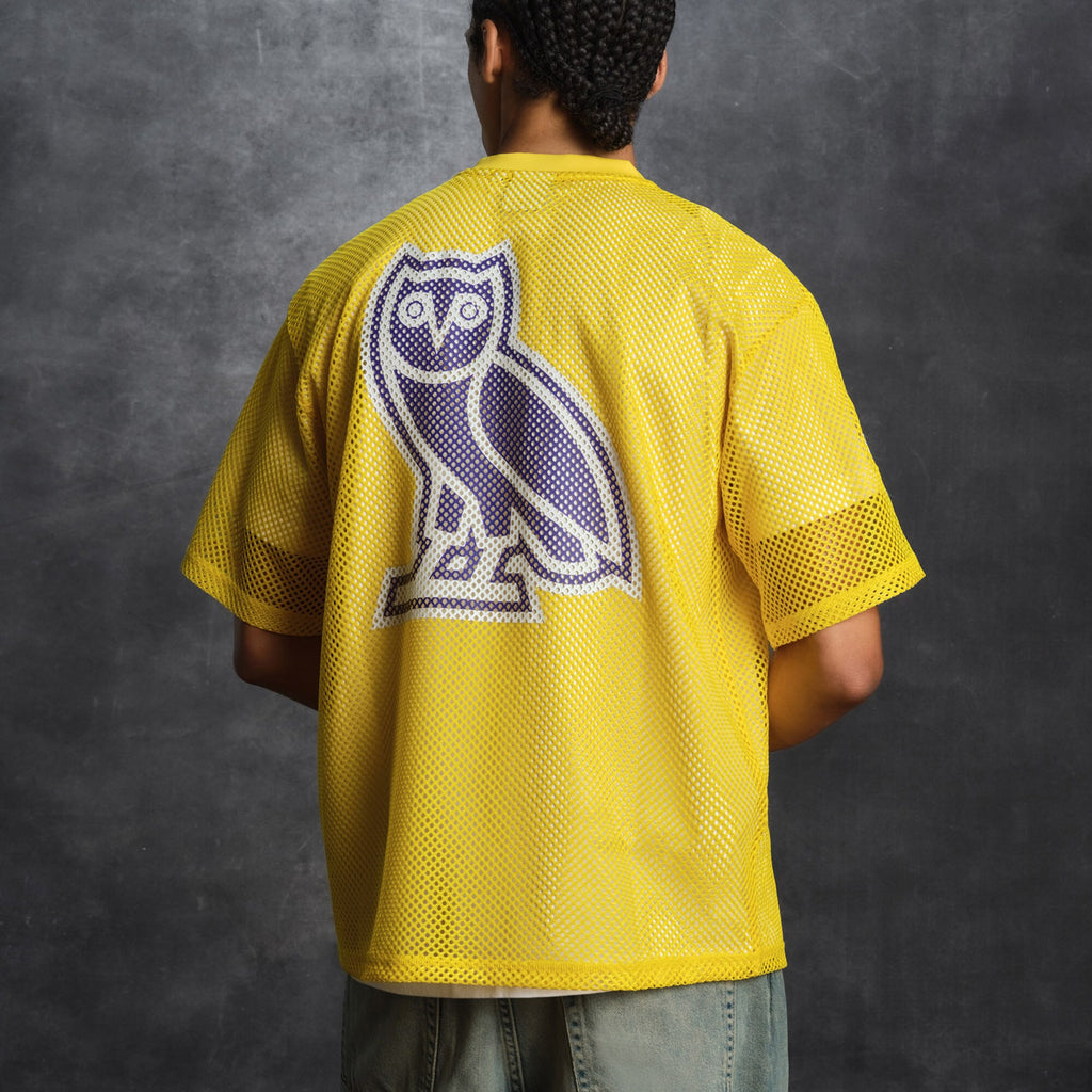 Los Angeles Lakers OVO Mesh Football Jersey - Mens