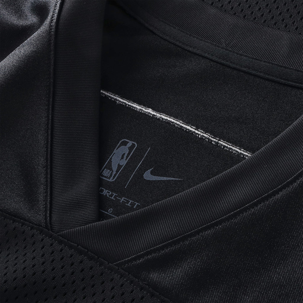 Los Angeles Lakers Courtside Football Jersey - Black - Mens
