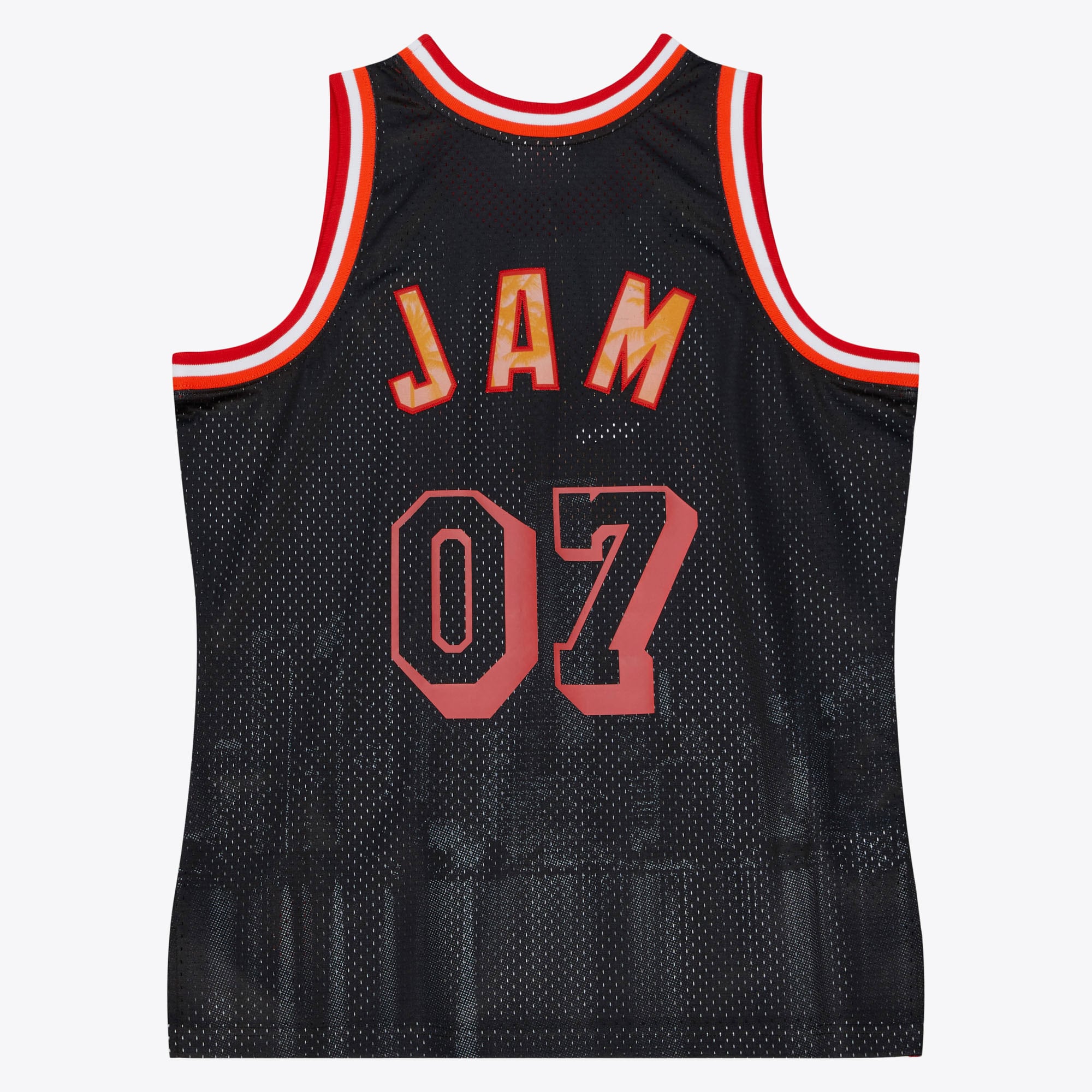M&N x Nicky Jam Miami Heat Swingman Jersey