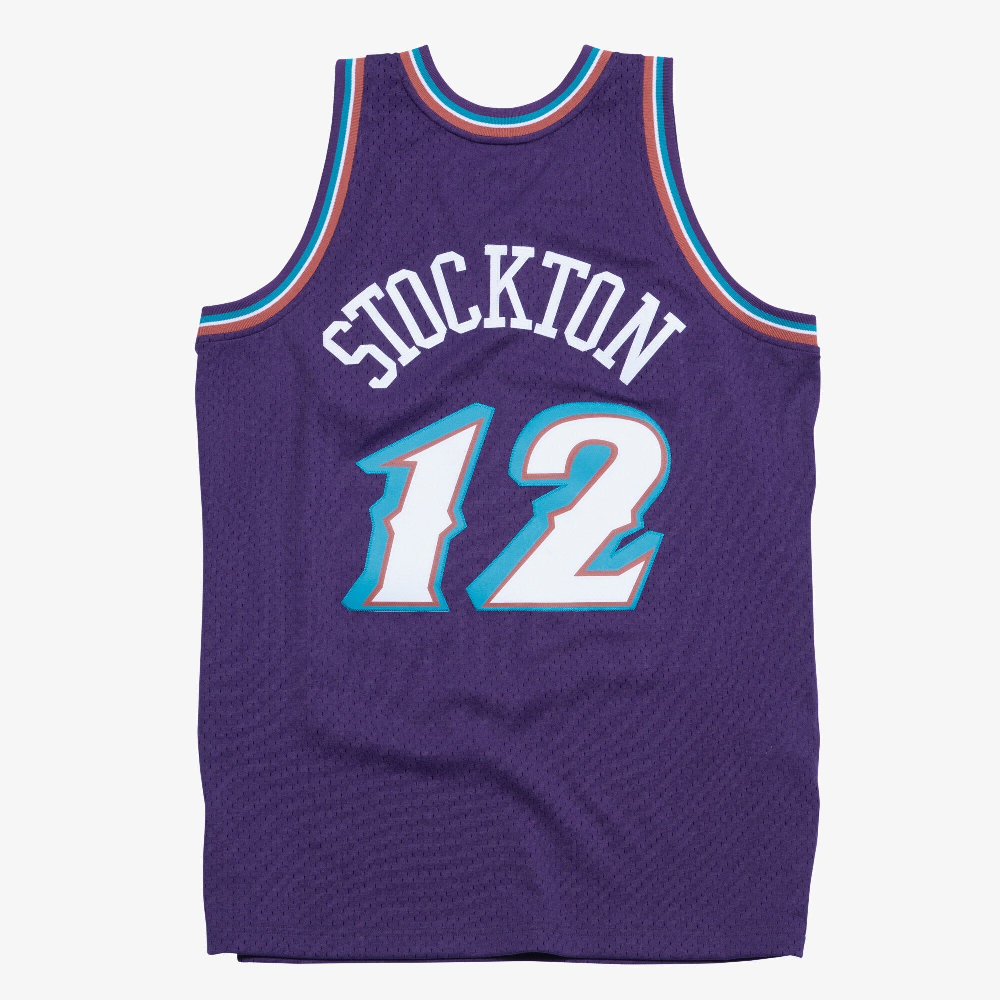 John Stockton Utah Jazz 1996-97 Swingman Road Jersey