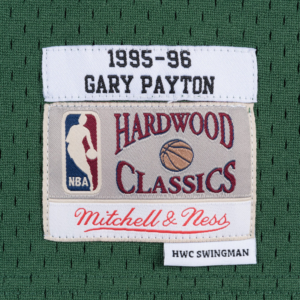 Gary Payton Seattle Supersonics 1995-96 Swingman Road Jersey