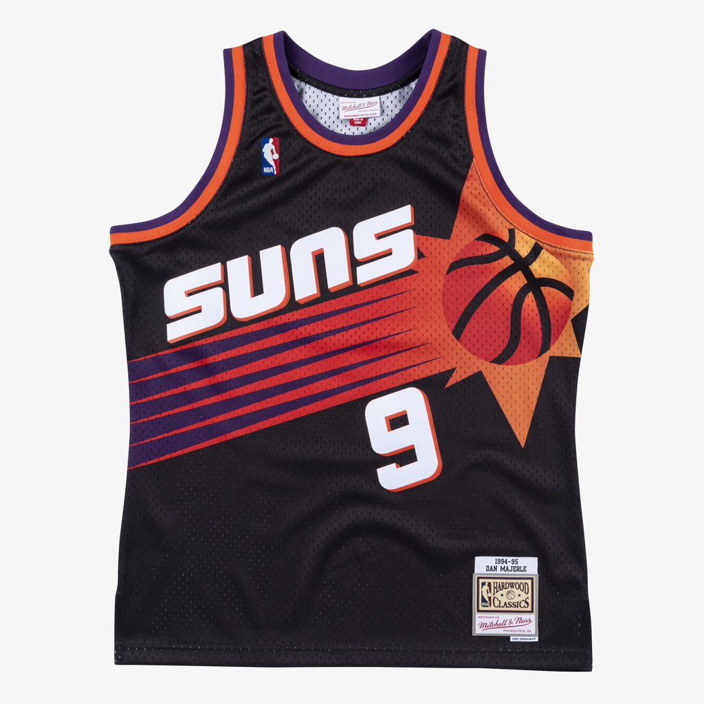 Dan Majerle Phoenix Suns 1994 Alt Road Authentic Swingman Jersey - Black