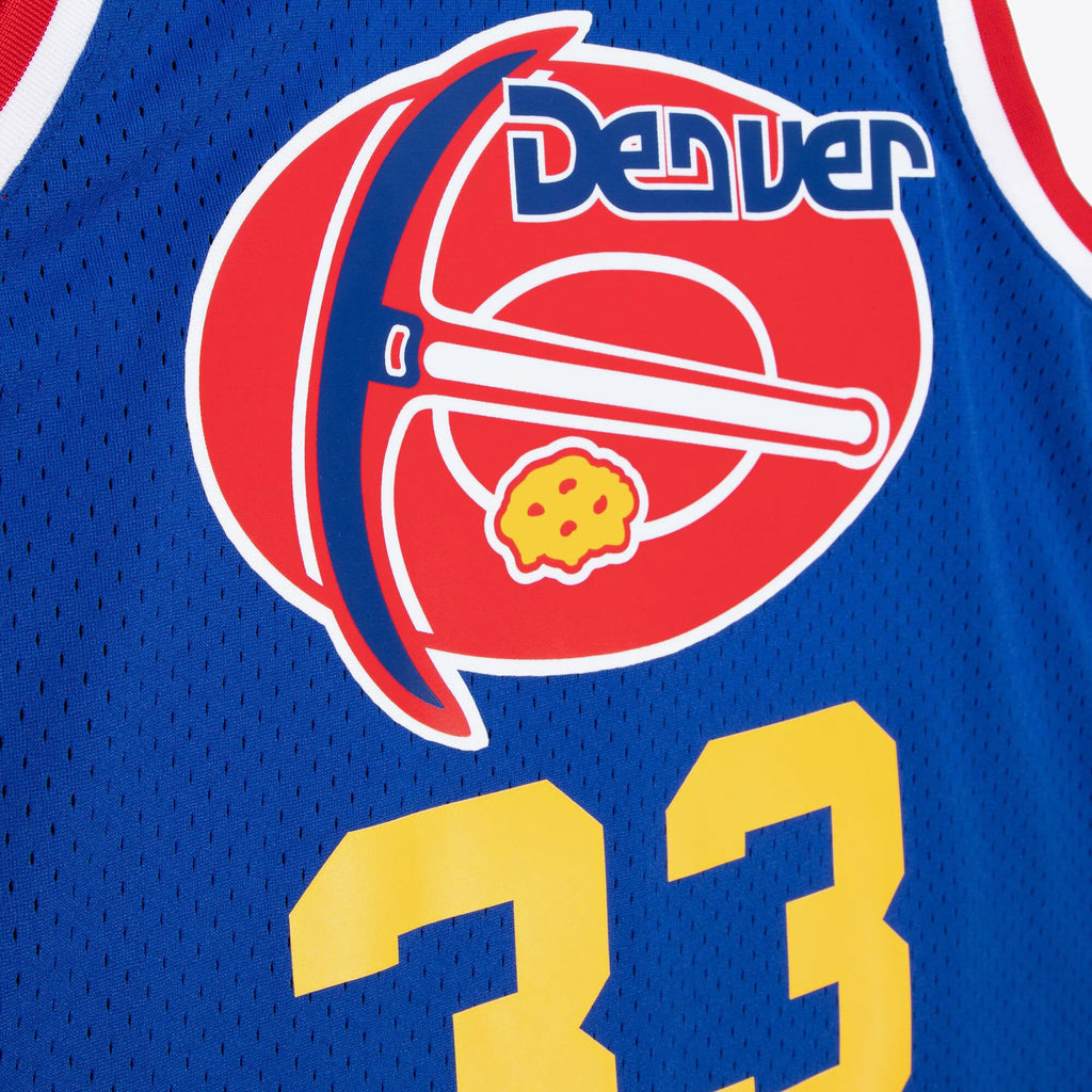 David Thompson Denver Nuggets 1975 Dark Authentic Jersey - Royal Blue