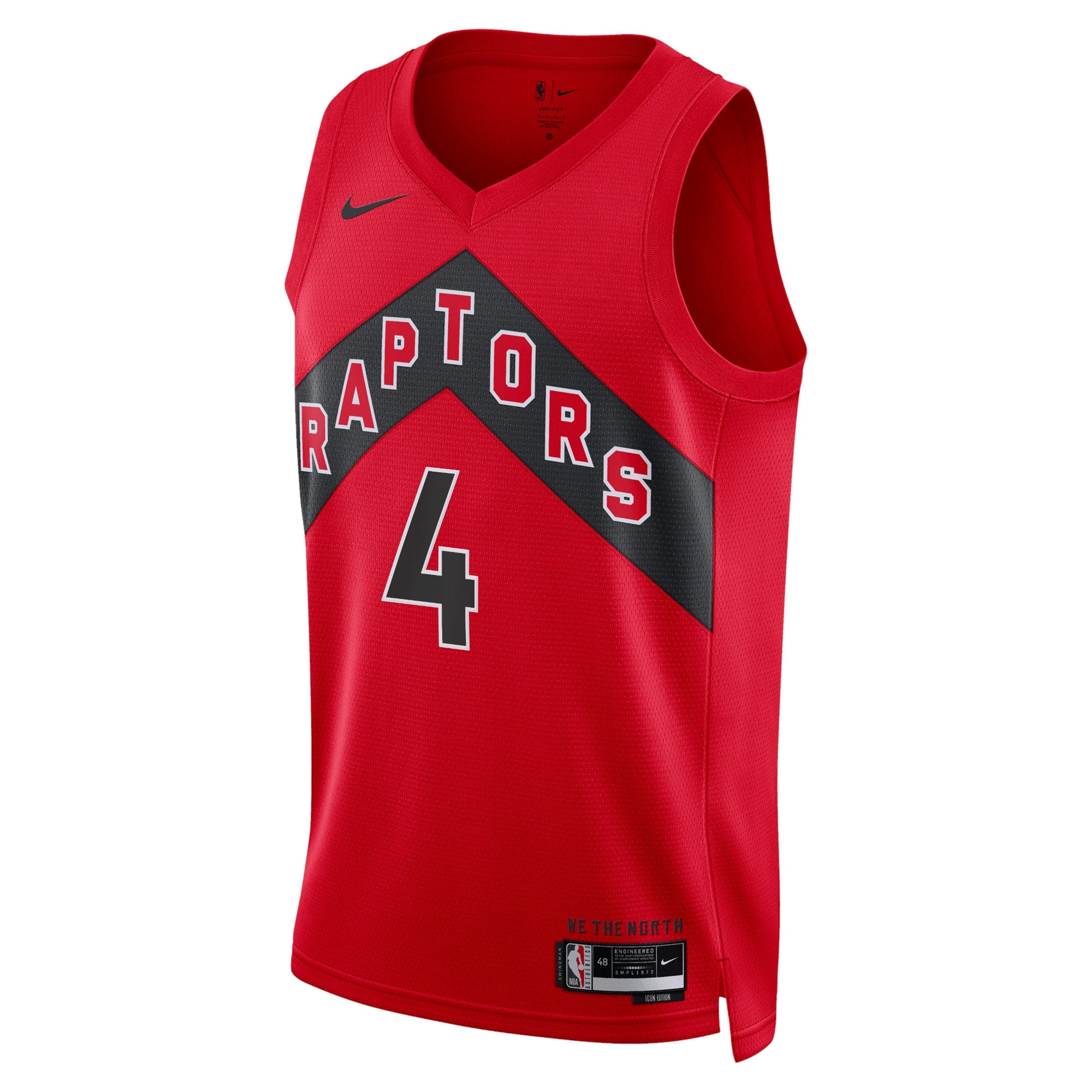 Scottie Barnes Toronto Raptors Icon Edition Swingman Jersey - Red - Unisex