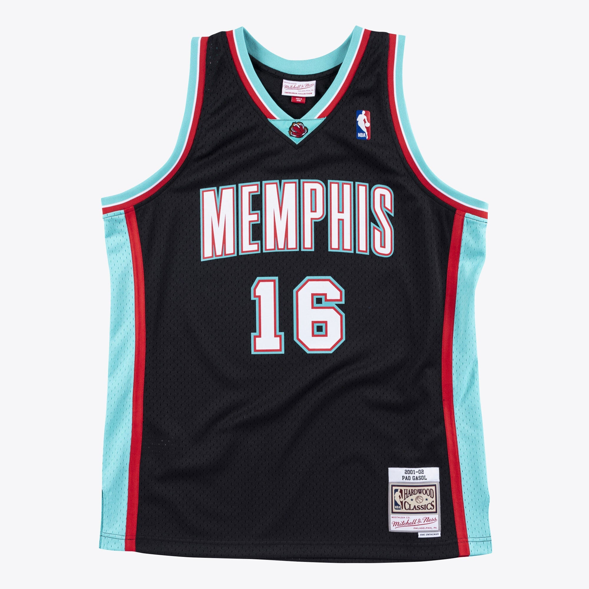 Pau Gasol Memphis Grizzlies 2001-02 Swingman Jersey