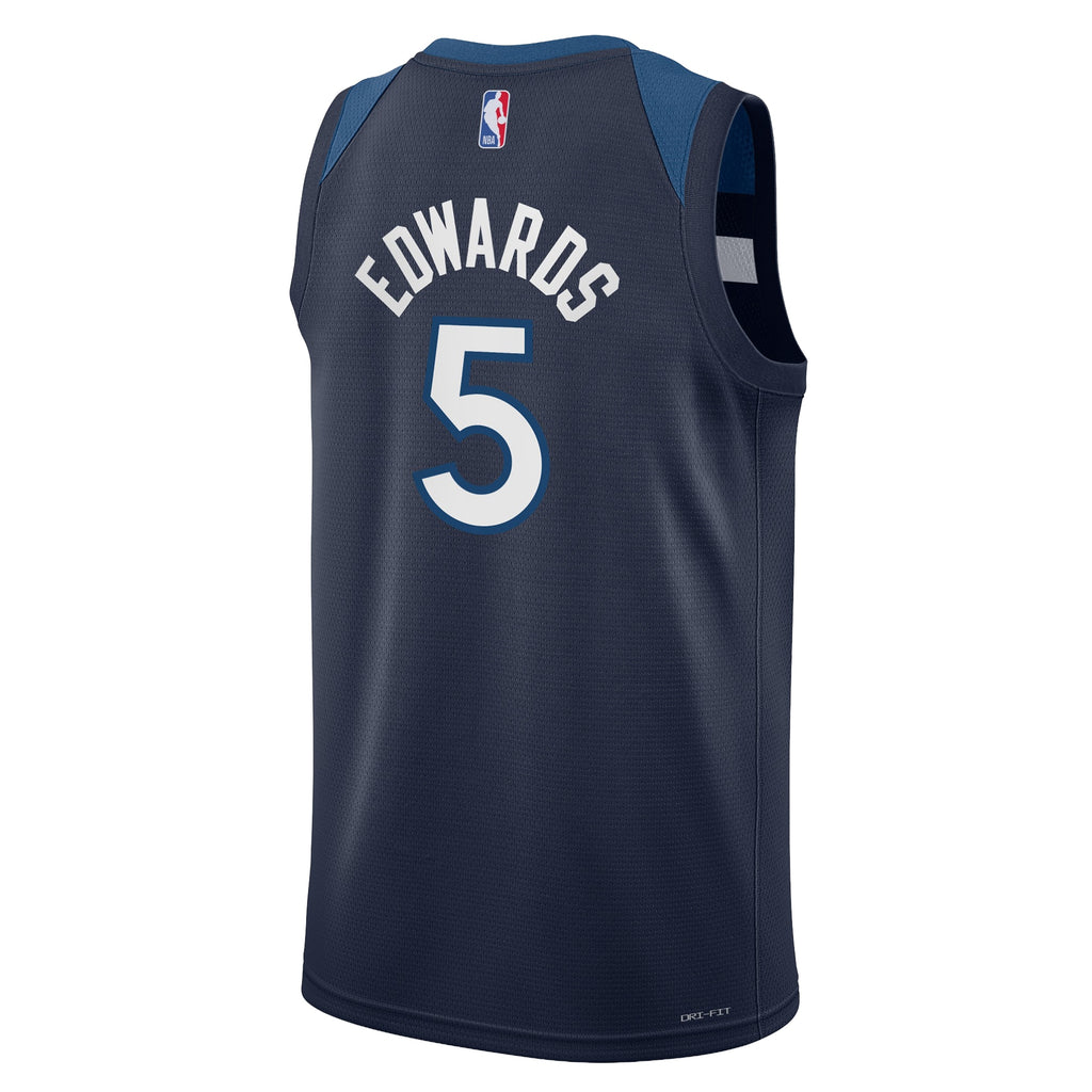 Anthony Edwards Minnesota Timberwolves Swingman Icon Jersey - Youth