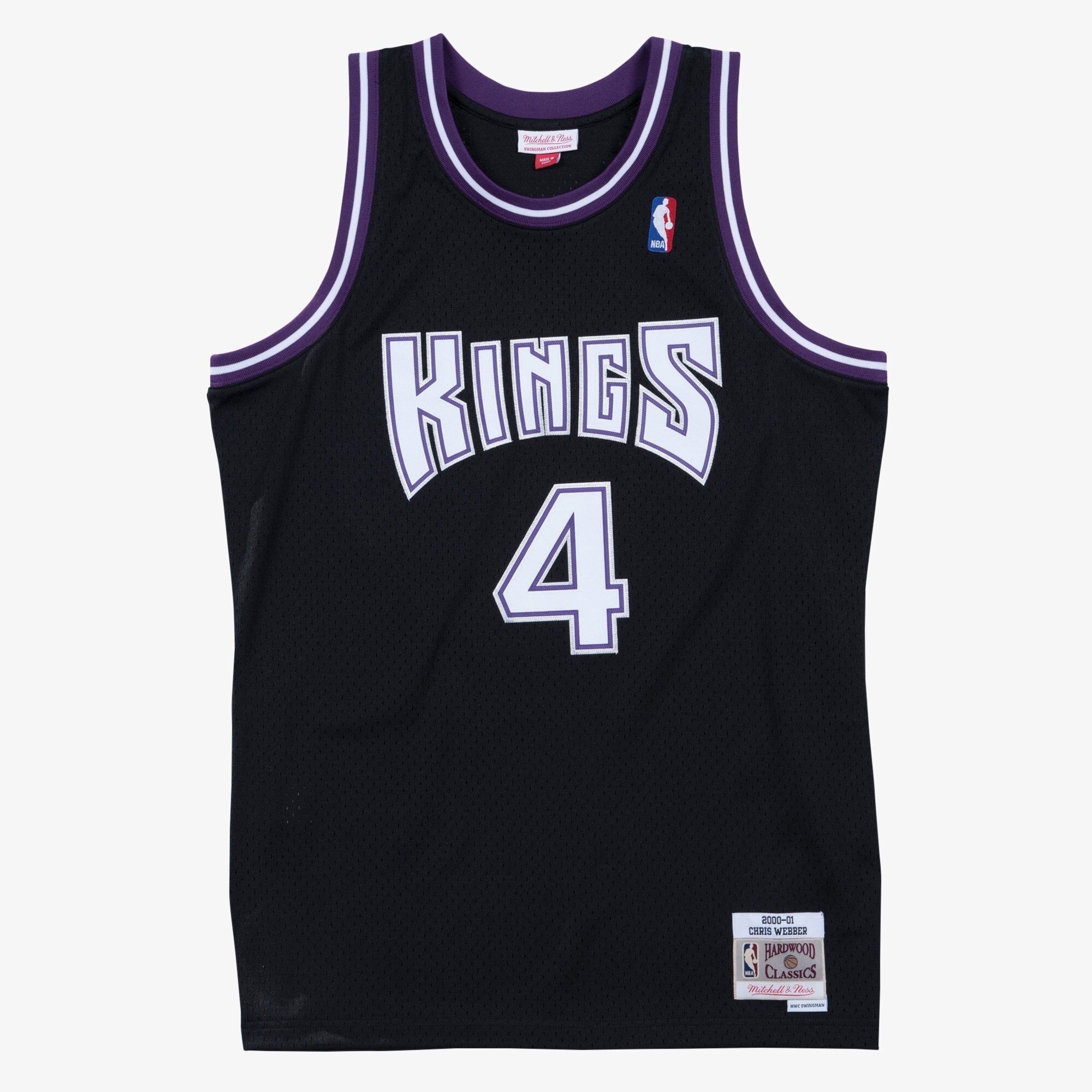 Chris Webber Sacramento Kings 2000-01 Swingman Road Jersey
