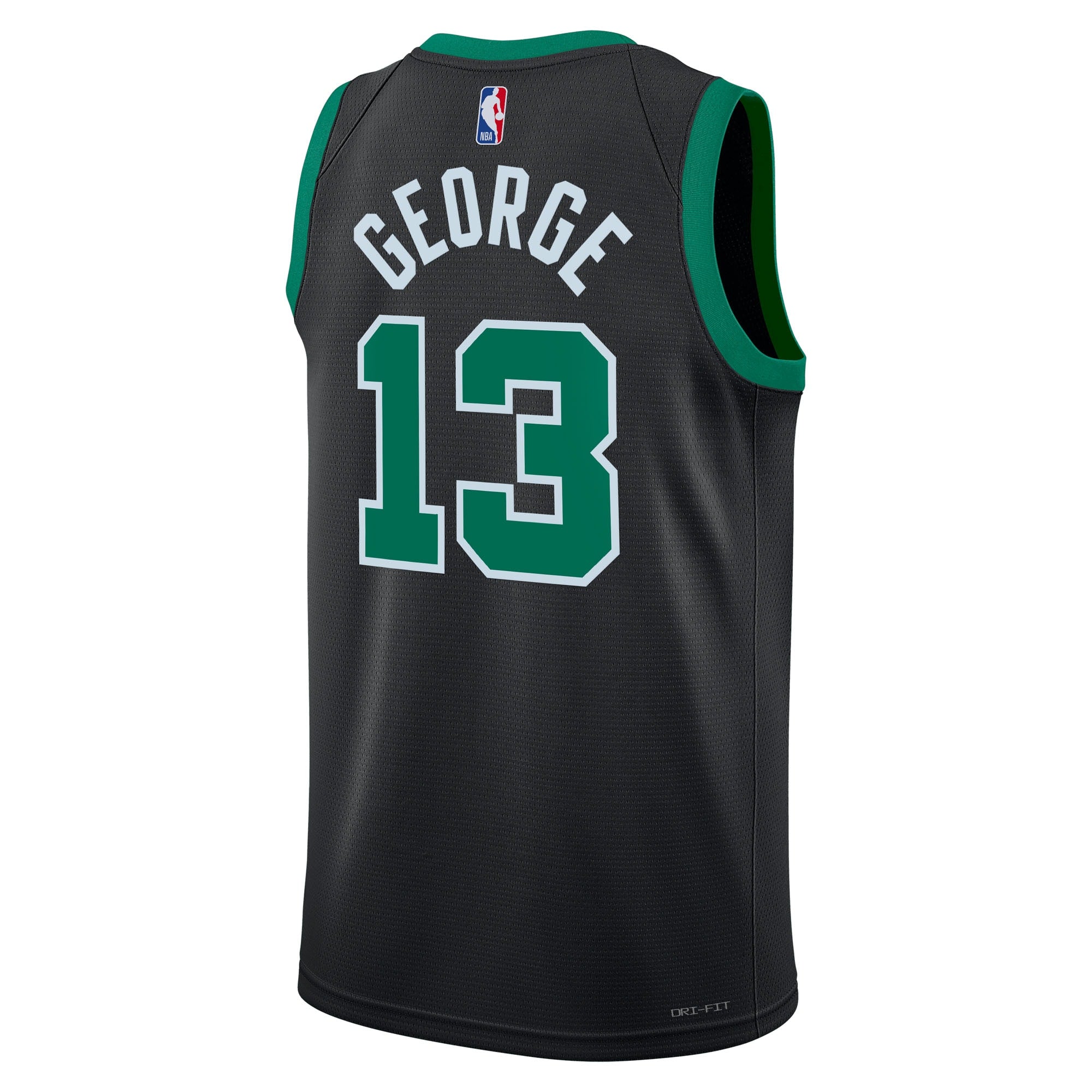 Paul George Boston Celtics Statement Edition Swingman Jersey - Black - Unisex