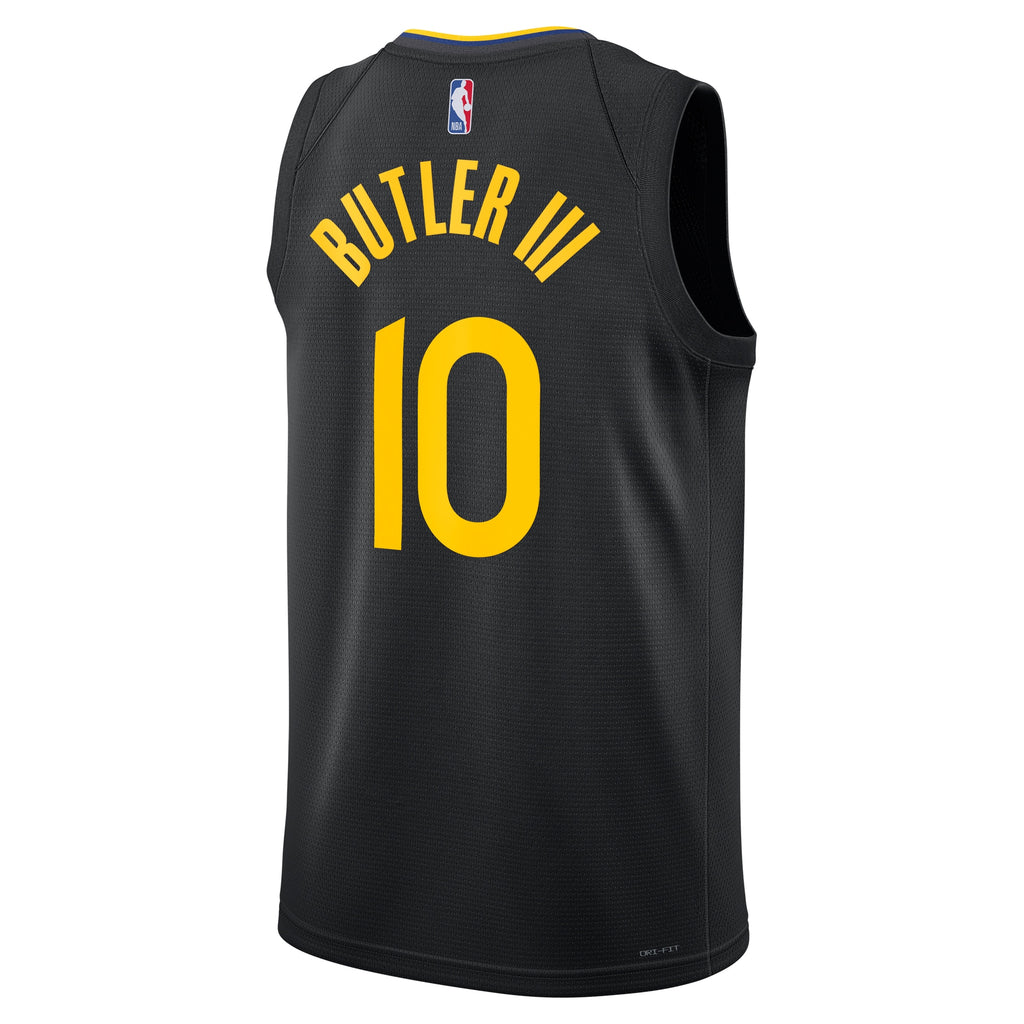 Jimmy Butler III Golden State Warriors 2024/25 Statement Edition Swingman Jersey - Black - Unisex