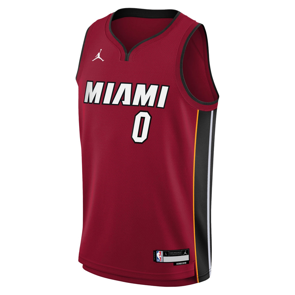 Simone Fontecchio Miami Heat Statement Edition Swingman Jersey - Red - Youth