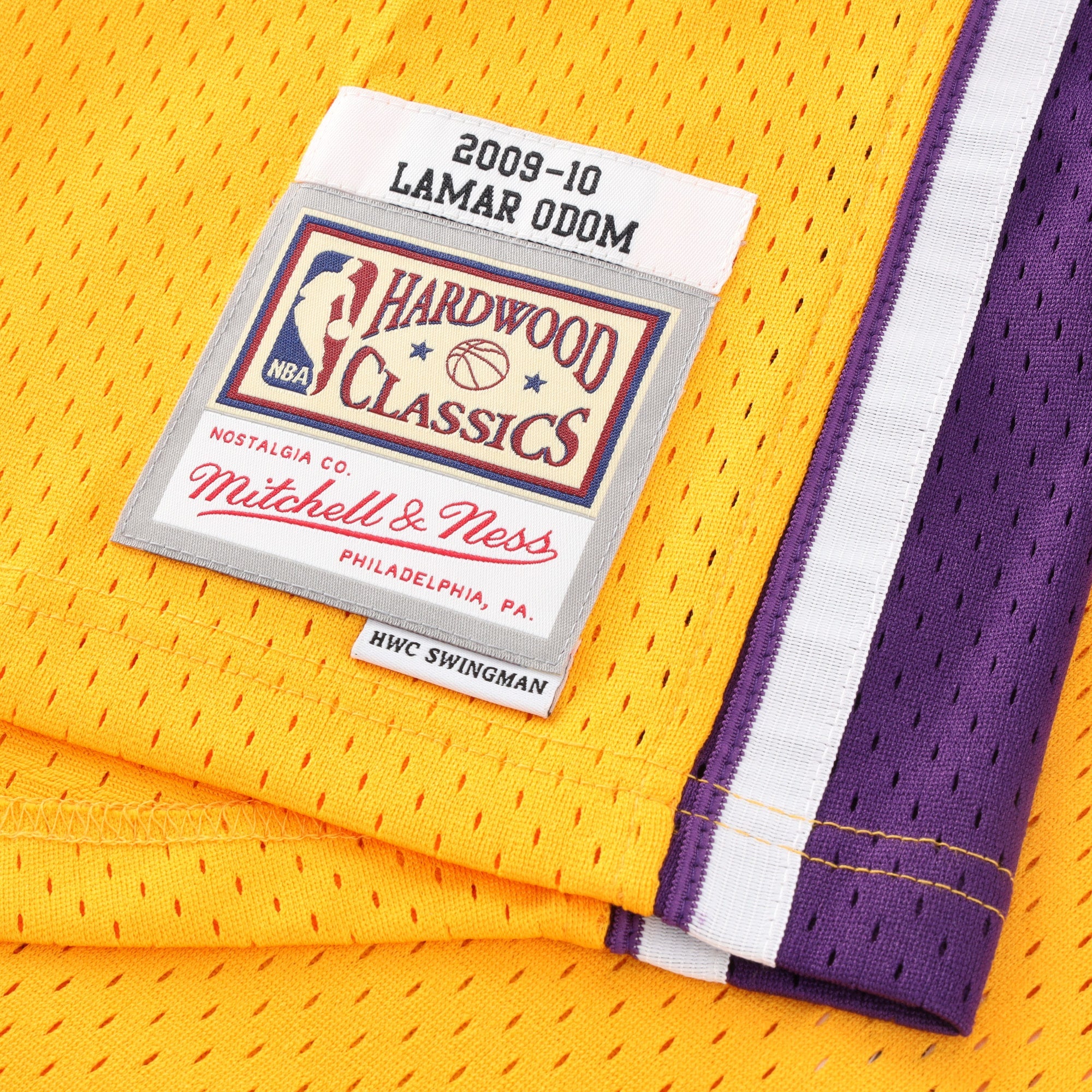 Lamar Odom Los Angeles Lakers Swingman Jersey