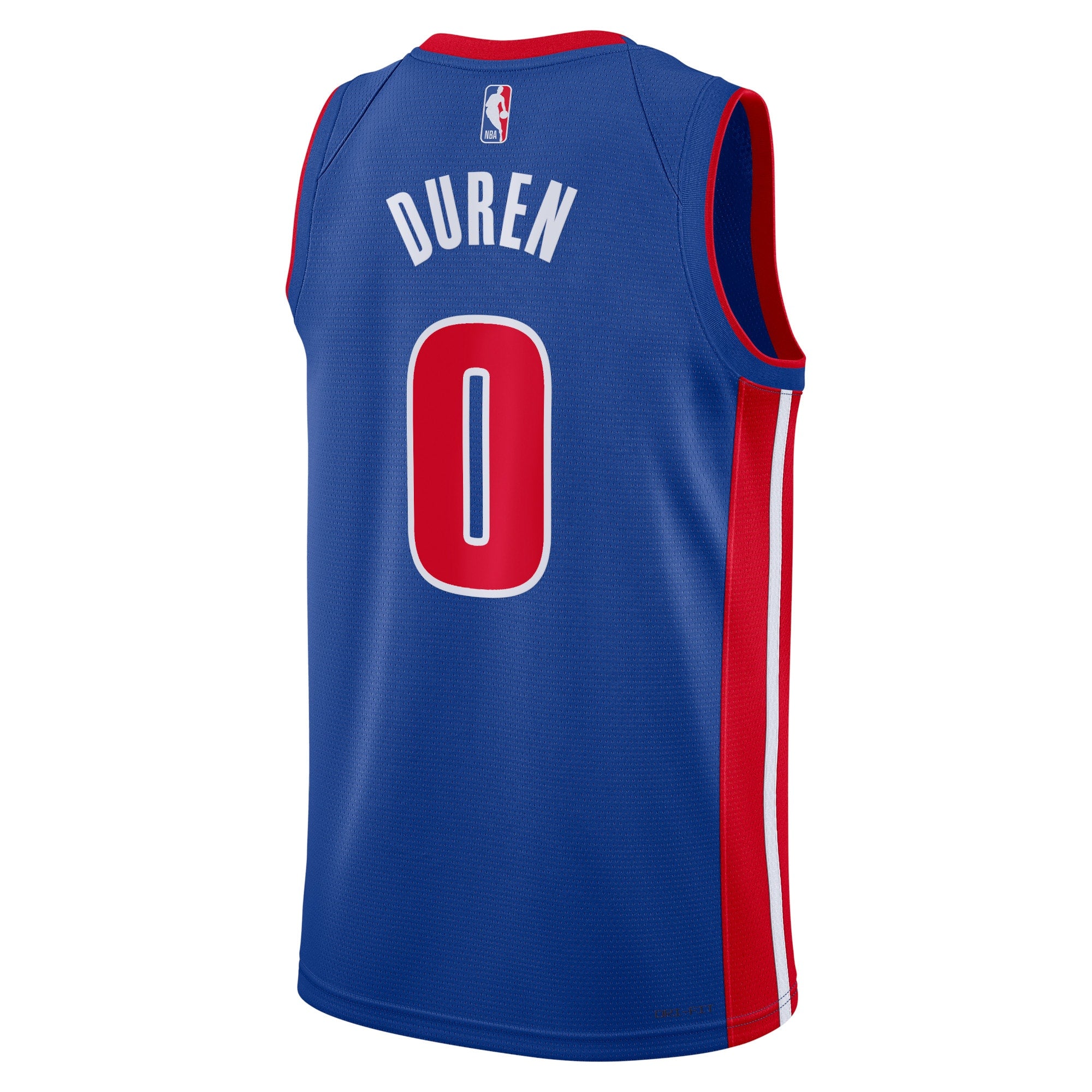 Jalen Duren Detroit Pistons Icon Edition Swingman Jersey - Blue - Unisex