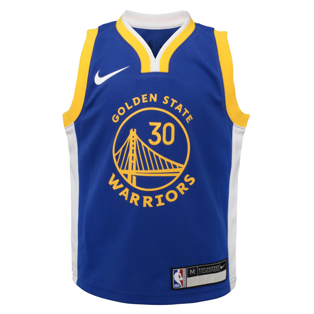 Stephen Curry Golden State Warriors Replica Icon Jersey - Toddler