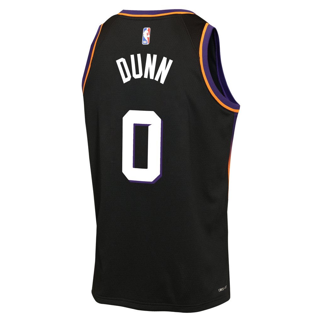 Ryan Dunn Phoenix Suns Statement Edition Jersey - Black - Youth