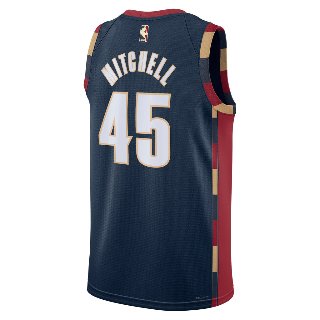 Donovan Mitchell Cleveland Cavaliers Classic Edition Jersey - Navy - Unisex