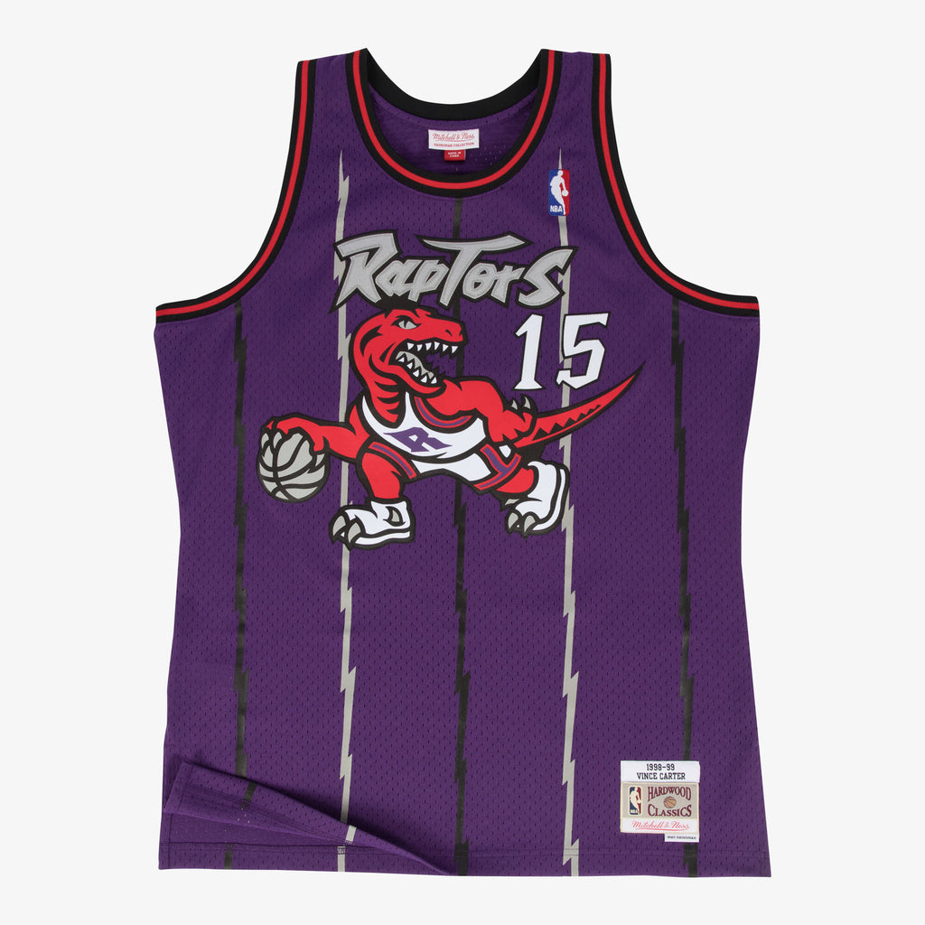 Vince Carter Toronto Raptors 1998-99 Swingman Road Jersey