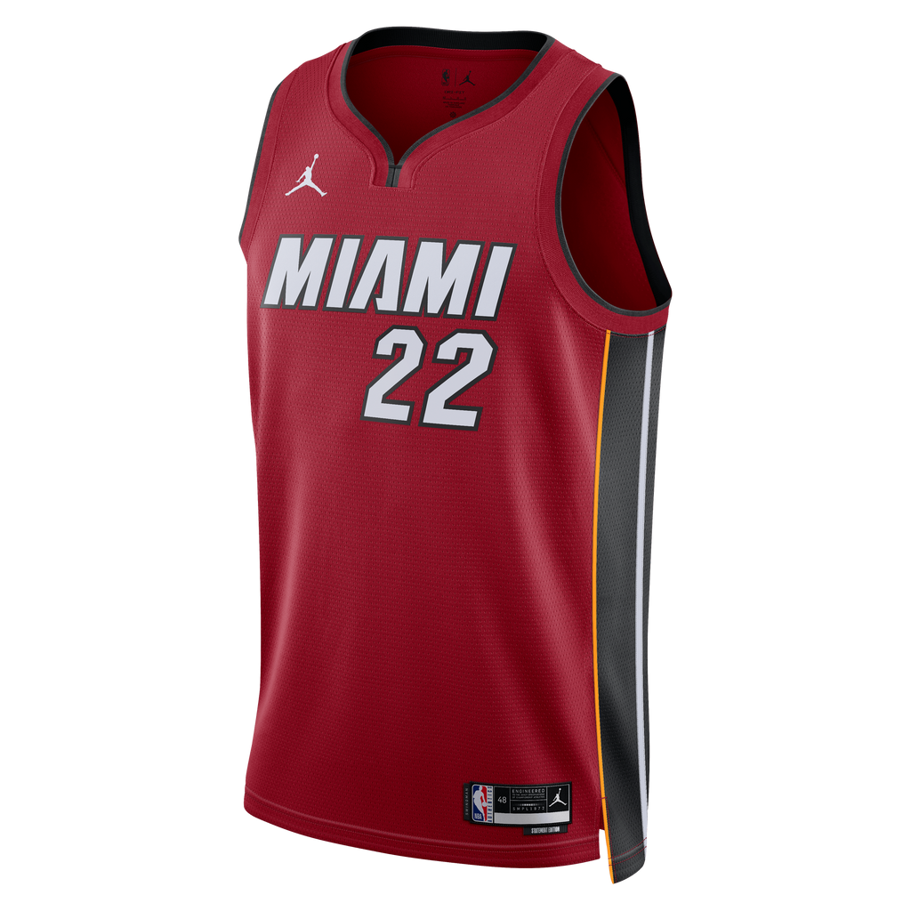 Andrew Wiggins Miami Heat Statement Edition Swingman Jersey - Red - Unisex