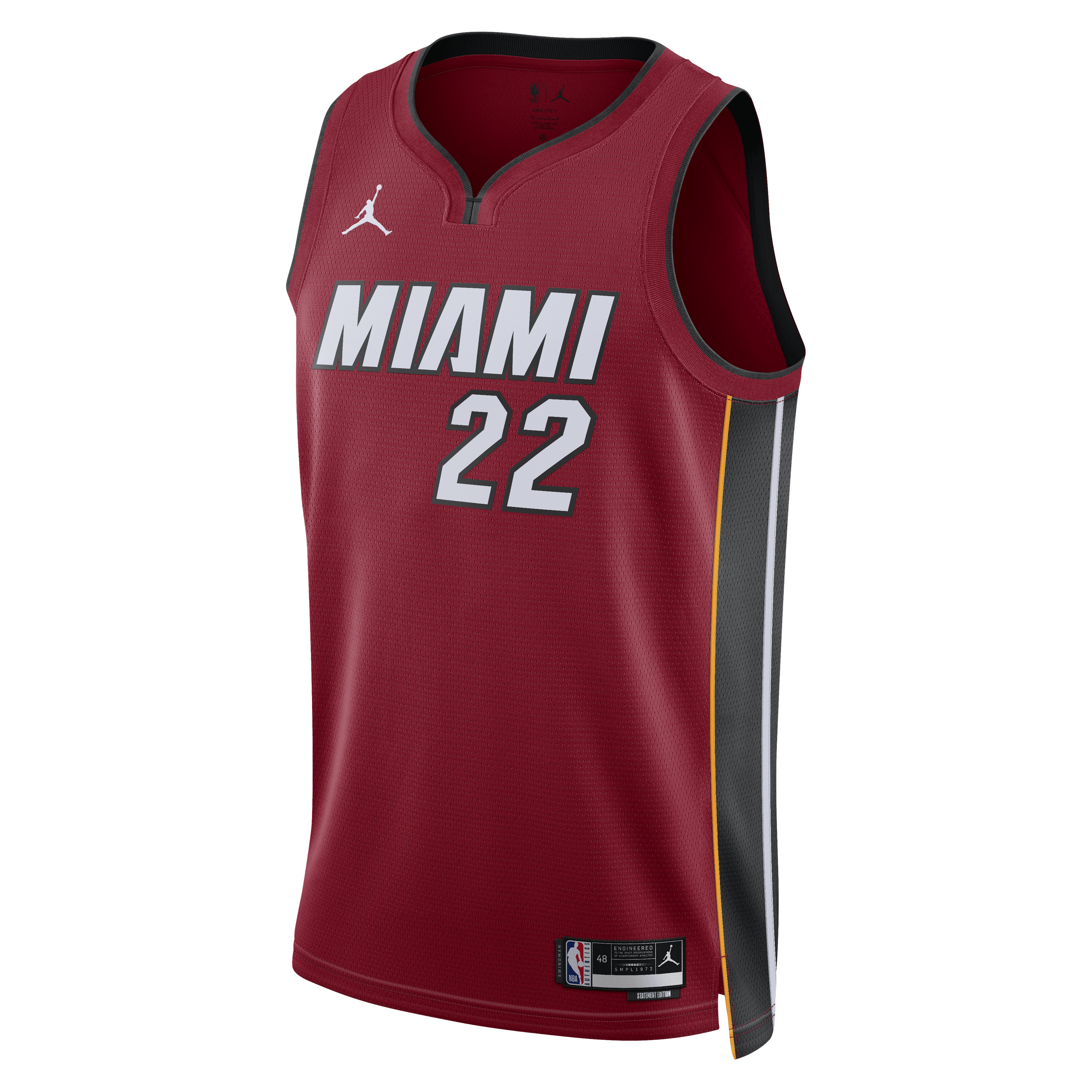 Andrew Wiggins Miami Heat Statement Edition Swingman Jersey - Red - Unisex