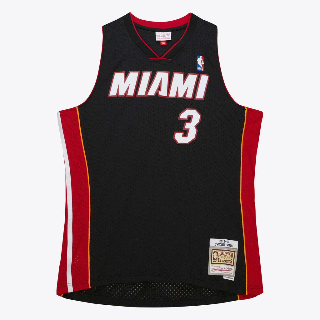 Dwyane Wade Miami Heat 2012 Hardwood Classics Swingman Road Jersey