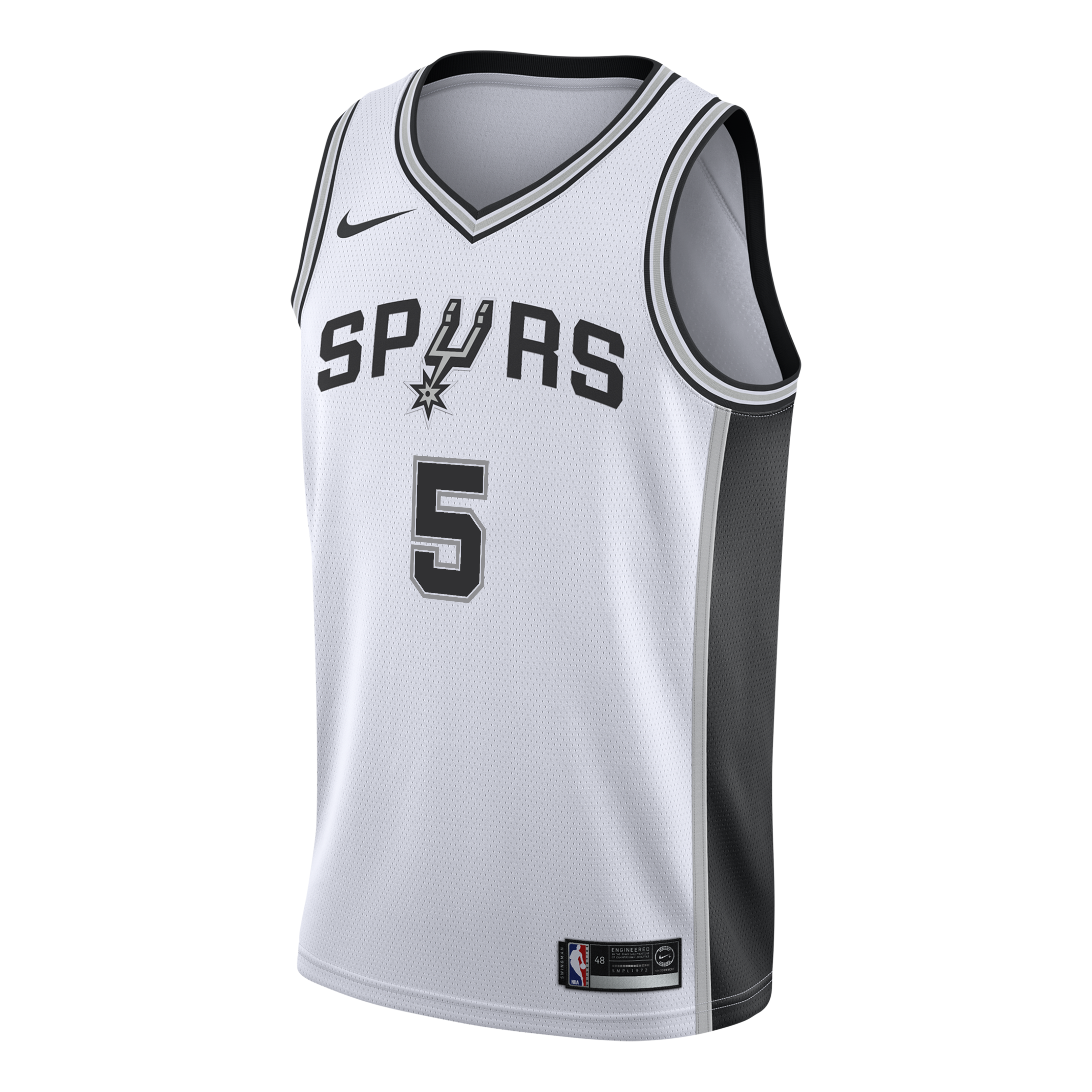 Stephon Castle San Antonio Spurs Association Edition Swingman Jersey - White - Youth