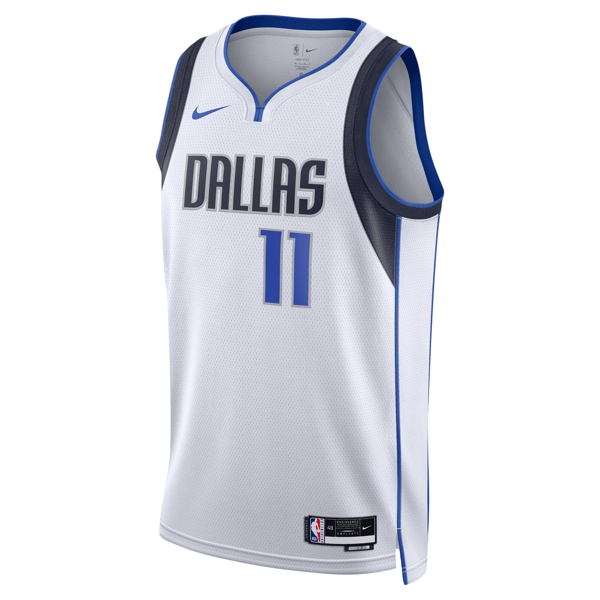 Kyrie Irving Dallas Mavericks Association Edition Swingman Jersey - White - Unisex