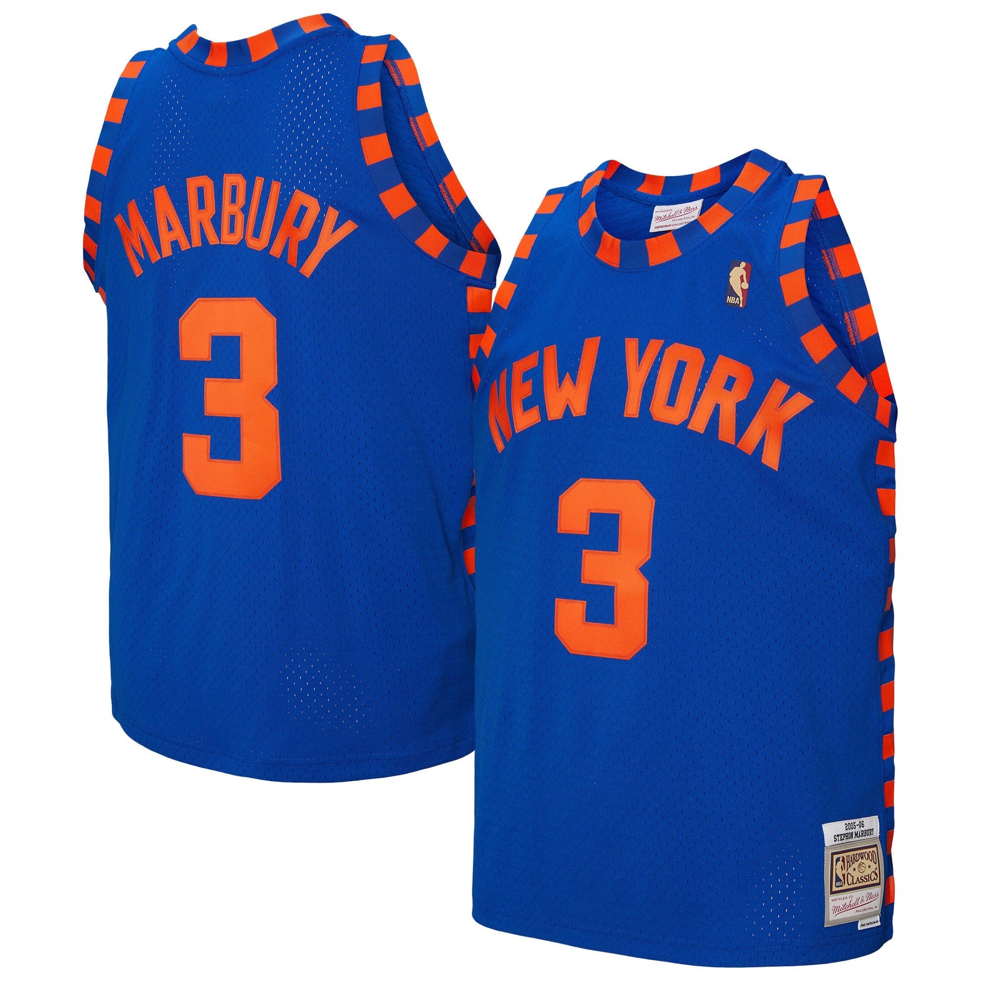 Stephon Marbury New York Knicks 2005/06 Hardwood Classics Swingman Jersey - Mens