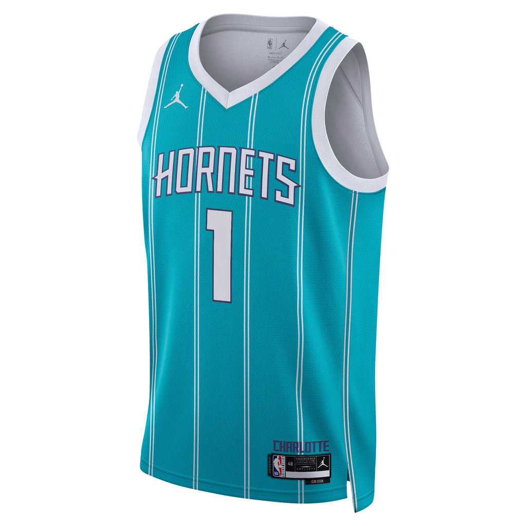 LaMelo Ball Charlotte Hornets Icon Edition Swingman Jersey - Teal - Unisex