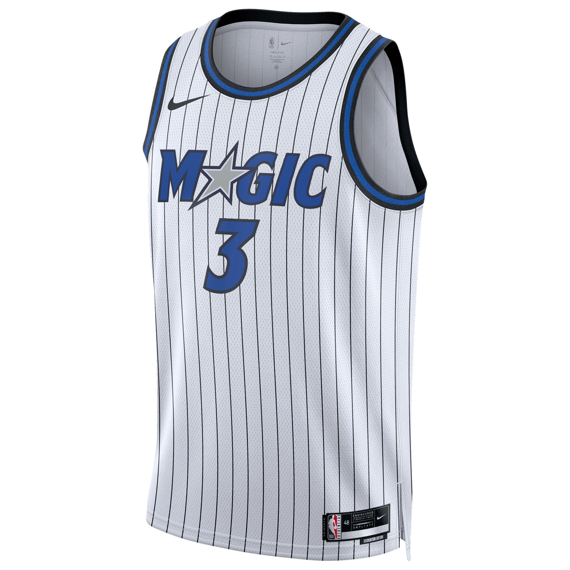 Desmond Bane Orlando Magic Association Edition Replica Swingman Jersey - White - Unisex