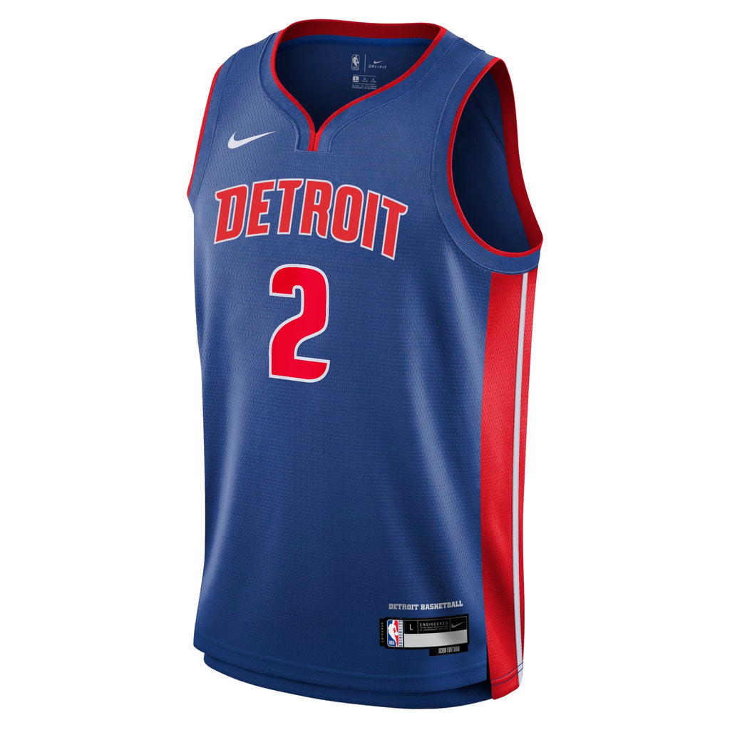 Cade Cunningham Detroit Pistons Swingman Icon Jersey - Blue - Youth
