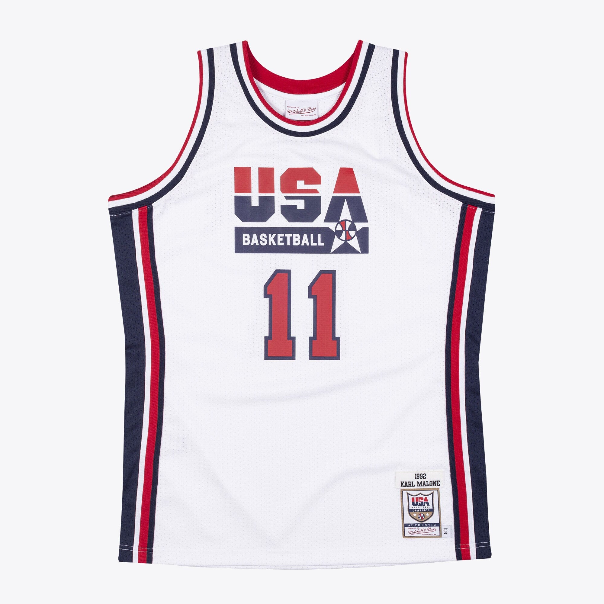 Karl Malone USA Basketball 1992 Authentic Jersey