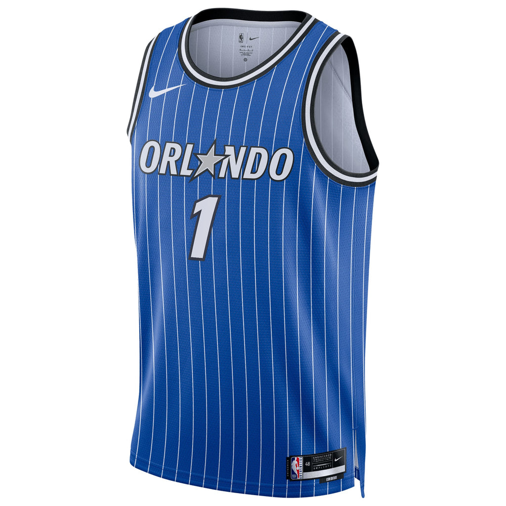Jonathan Isaac Orlando Magic Icon Edition Replica Swingman Jersey - Blue - Unisex