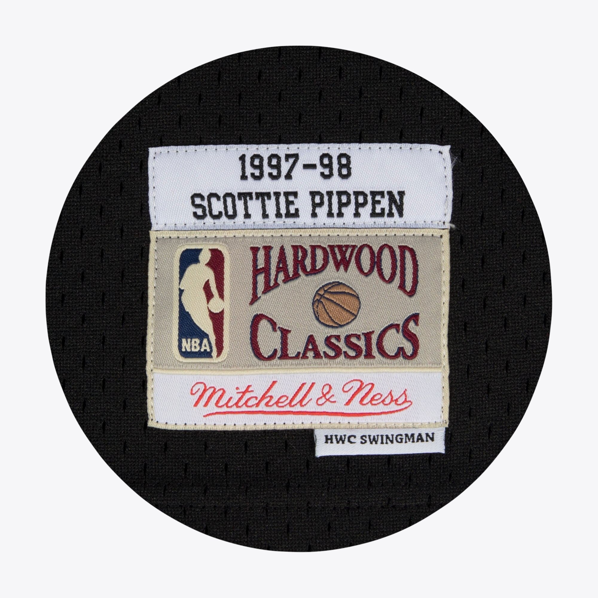 Scottie Pippen Chicago Bulls 1997-98 Hardwood Classics Swingman Alternate Jersey - Black - Mens