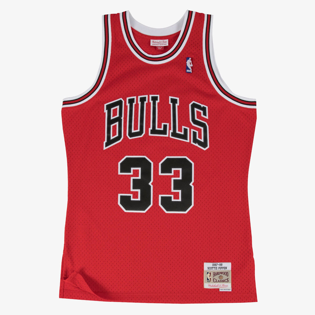 Scottie Pippen Chicago Bulls Swingman Road Jersey