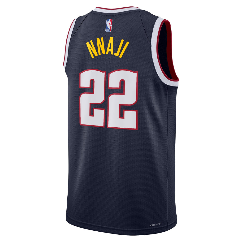Zeke Nnaji Denver Nuggets Swingman Icon Jersey - Navy - Youth