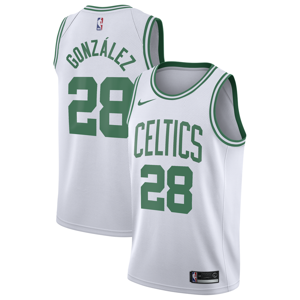Hugo González Boston Celtics Association Edition Swingman Jersey - White - Youth