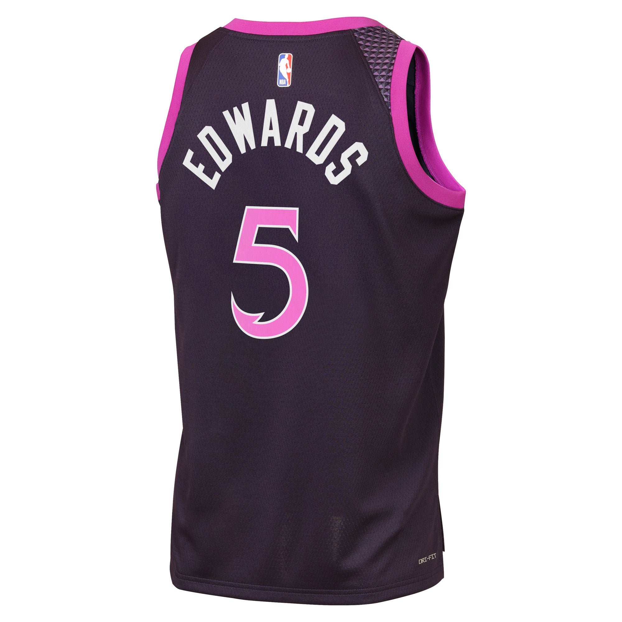 Anthony Edwards Minnesota Timberwolves 2025/26 City Edition Swingman Jersey - Black - Youth