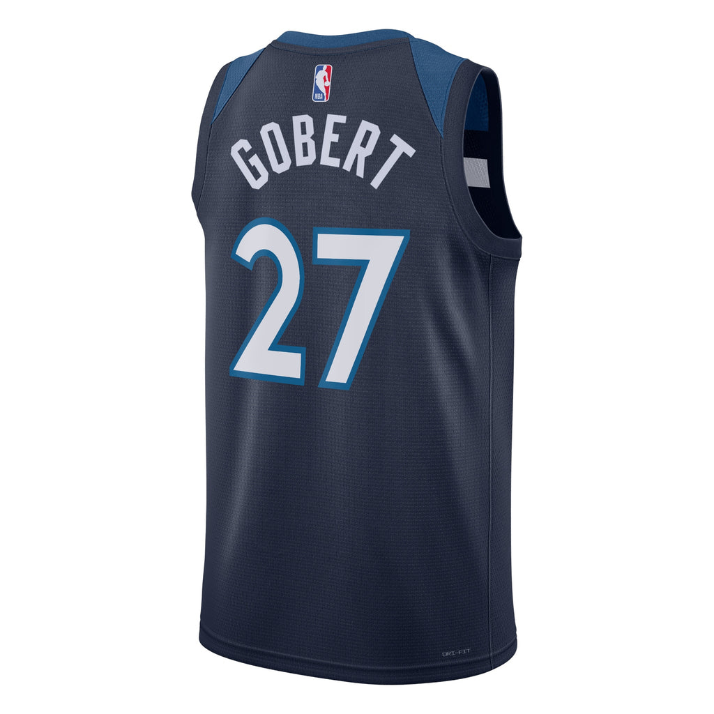 Rudy Gobert Minnesota Timberwolves Icon Edition Swingman Jersey - Navy - Unisex
