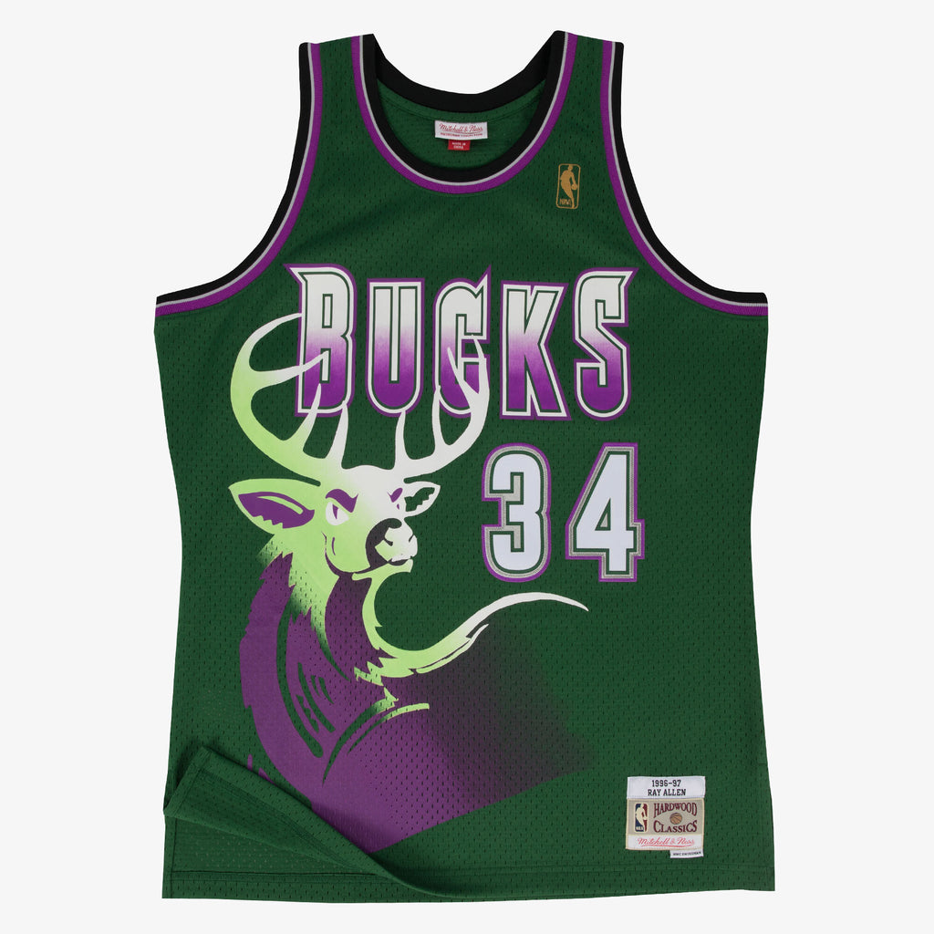 Ray Allen Milwaukee Bucks 1996-97 Swingman Alternate Jersey
