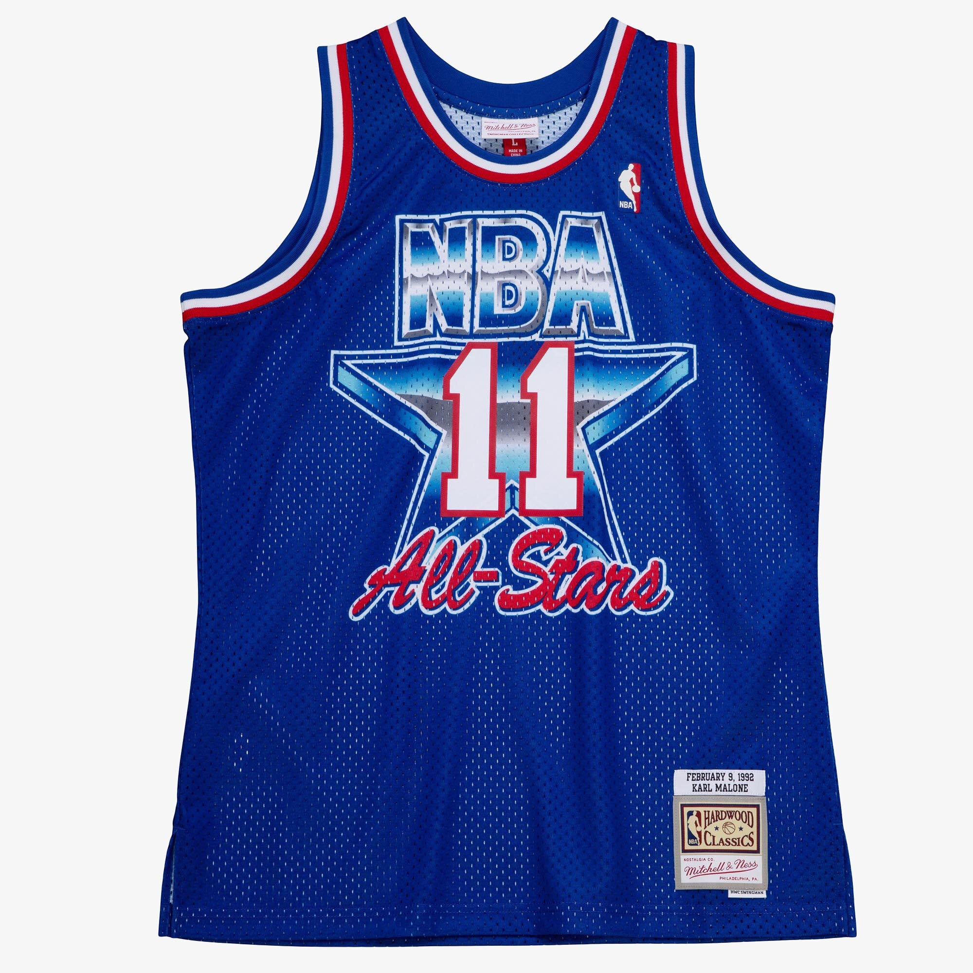 Karl Malone Utah Jazz 1992 All-Star West Swingman Jersey