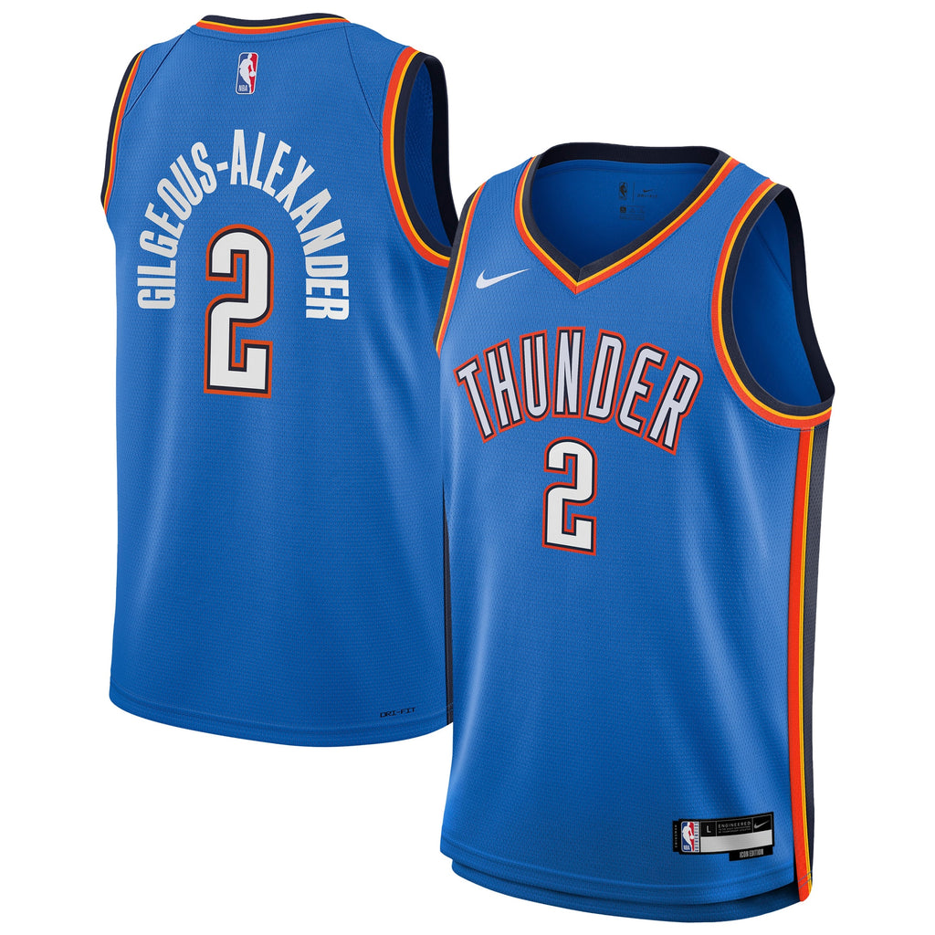 Shai Gilgeous-Alexander Oklahoma City Thunder Swingman Icon Jersey - Youth