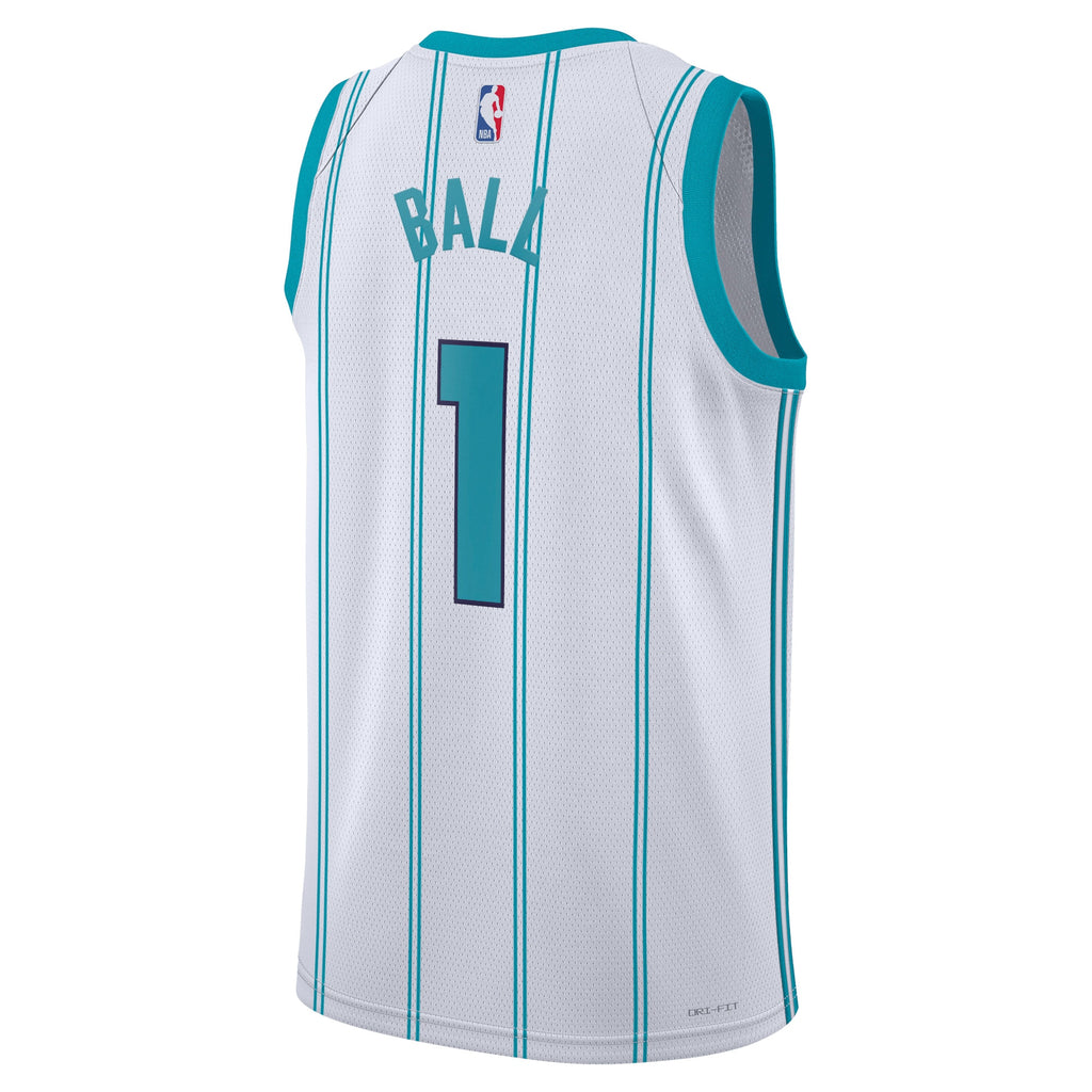 LaMelo Ball Charlotte Hornets Association Edition Swingman Jersey - White - Unisex