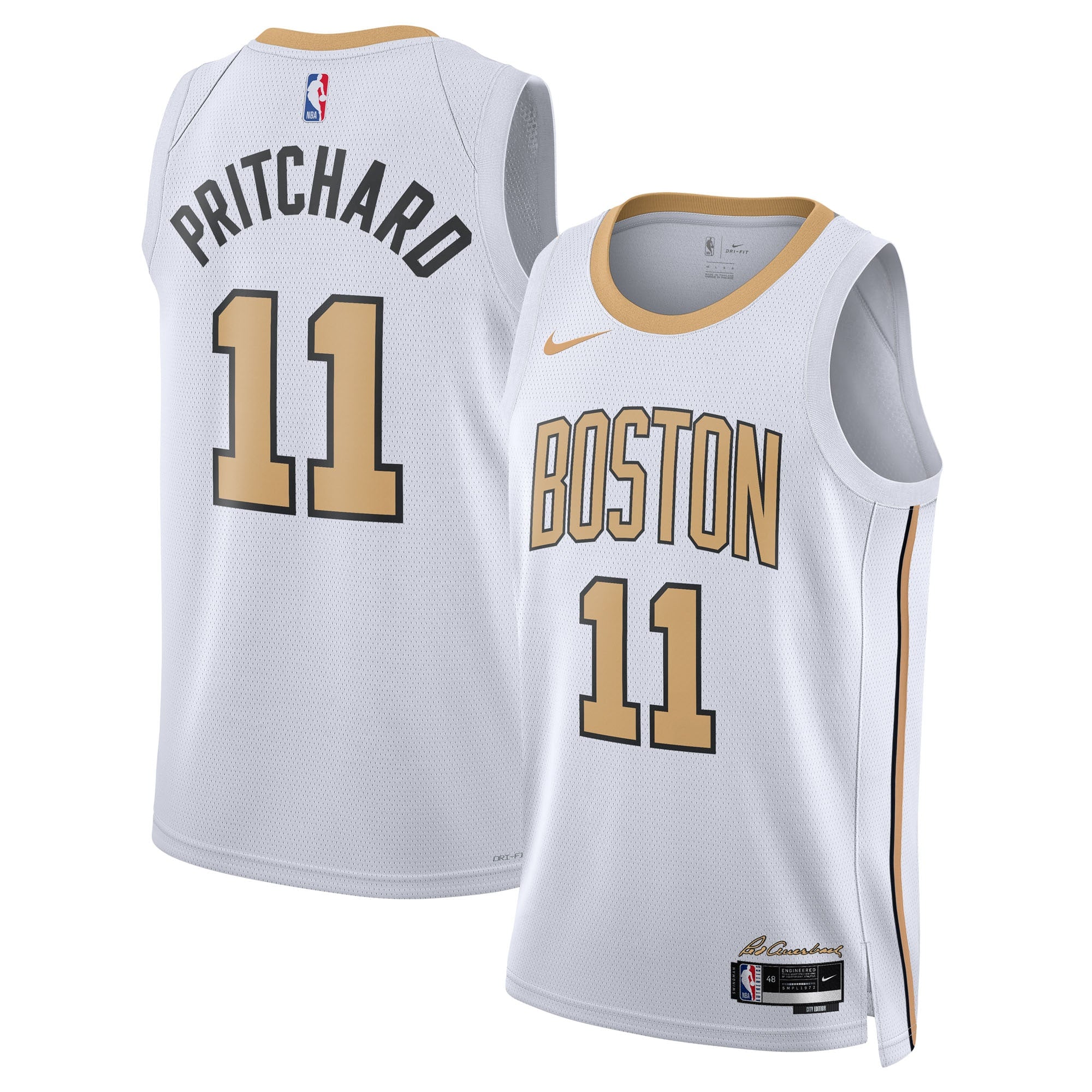 Payton Pritchard Boston Celtics 2025/26 City Edition Swingman Jersey - White - Unisex