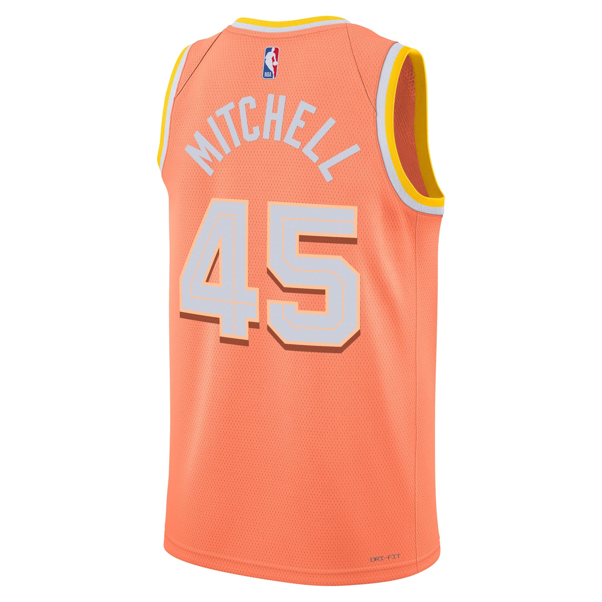 Donovan Mitchell Cleveland Cavaliers 2025/26 City Edition Swingman Jersey - Orange - Unisex