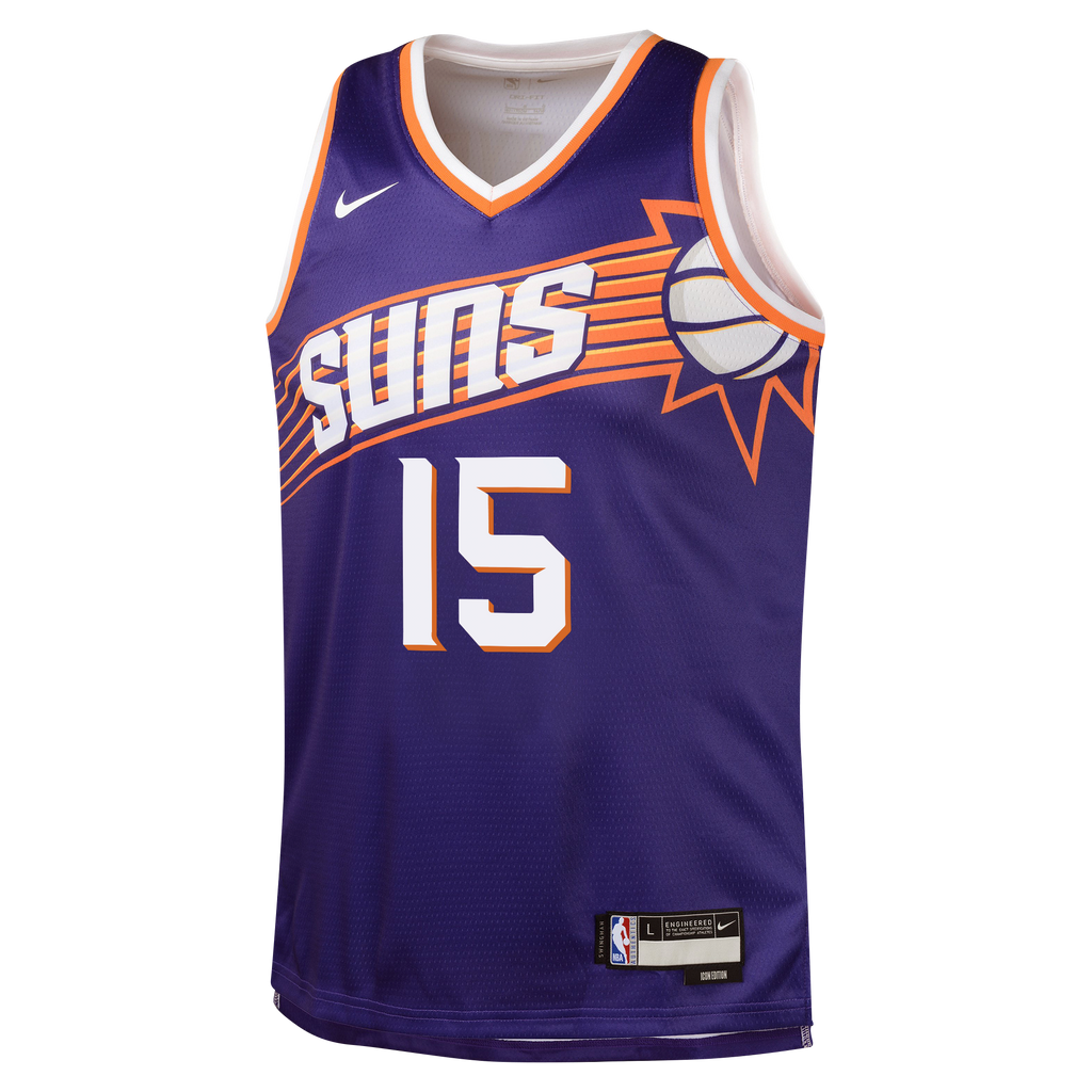 Devin Booker Phoenix Suns Icon Edition Swingman Jersey - Purple - Youth
