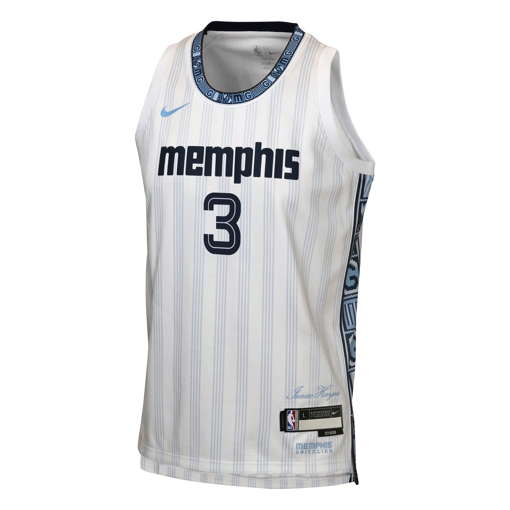 Kentavious Caldwell-Pope Memphis Grizzlies 2025/26 City Edition Swingman Jersey - Gray - Youth