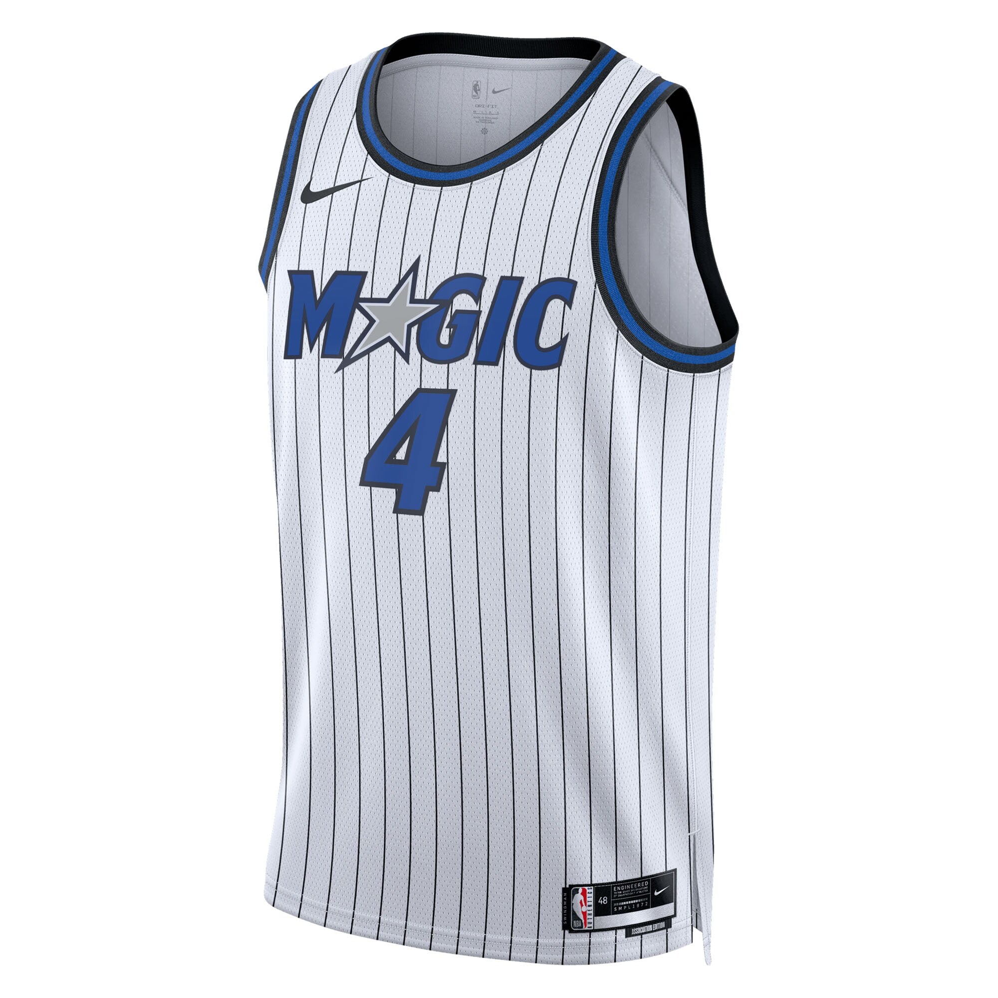 Jalen Suggs Orlando Magic Association Edition Replica Swingman Jersey - White - Unisex