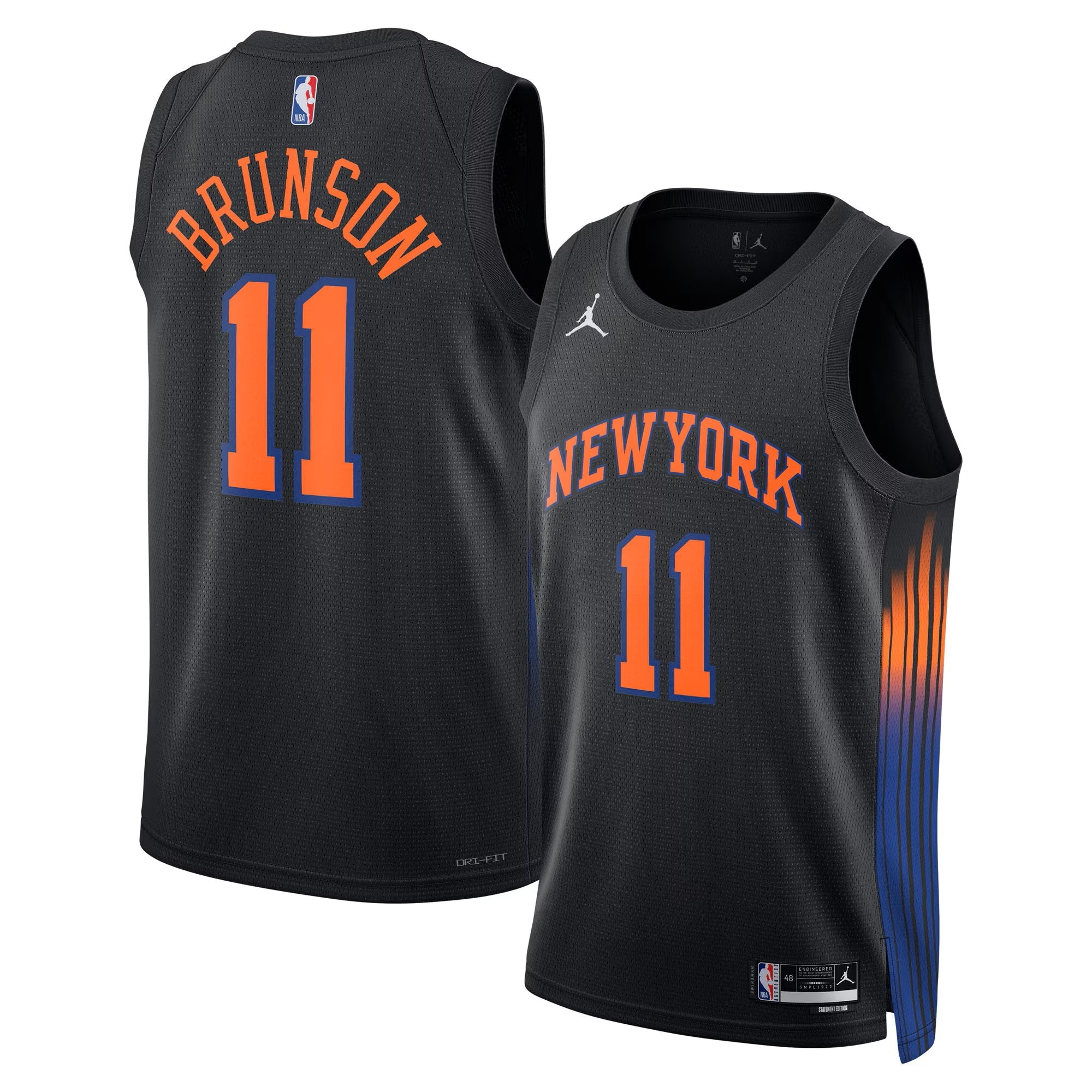 Jalen Brunson New York Knicks Swingman Statement Jersey - Unisex