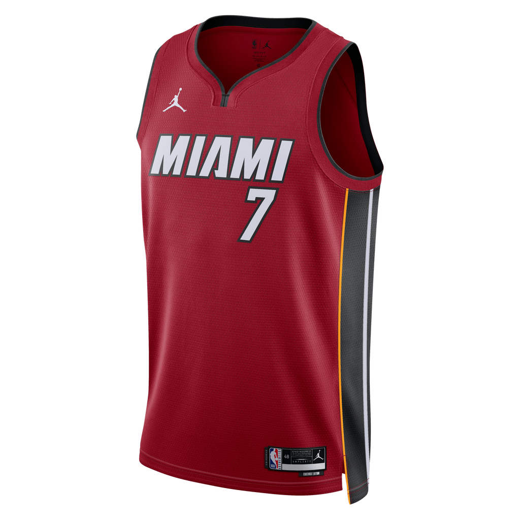 Giannis Antetokounmpo Miami Heat Statement Edition Swingman Jersey - Red - Unisex