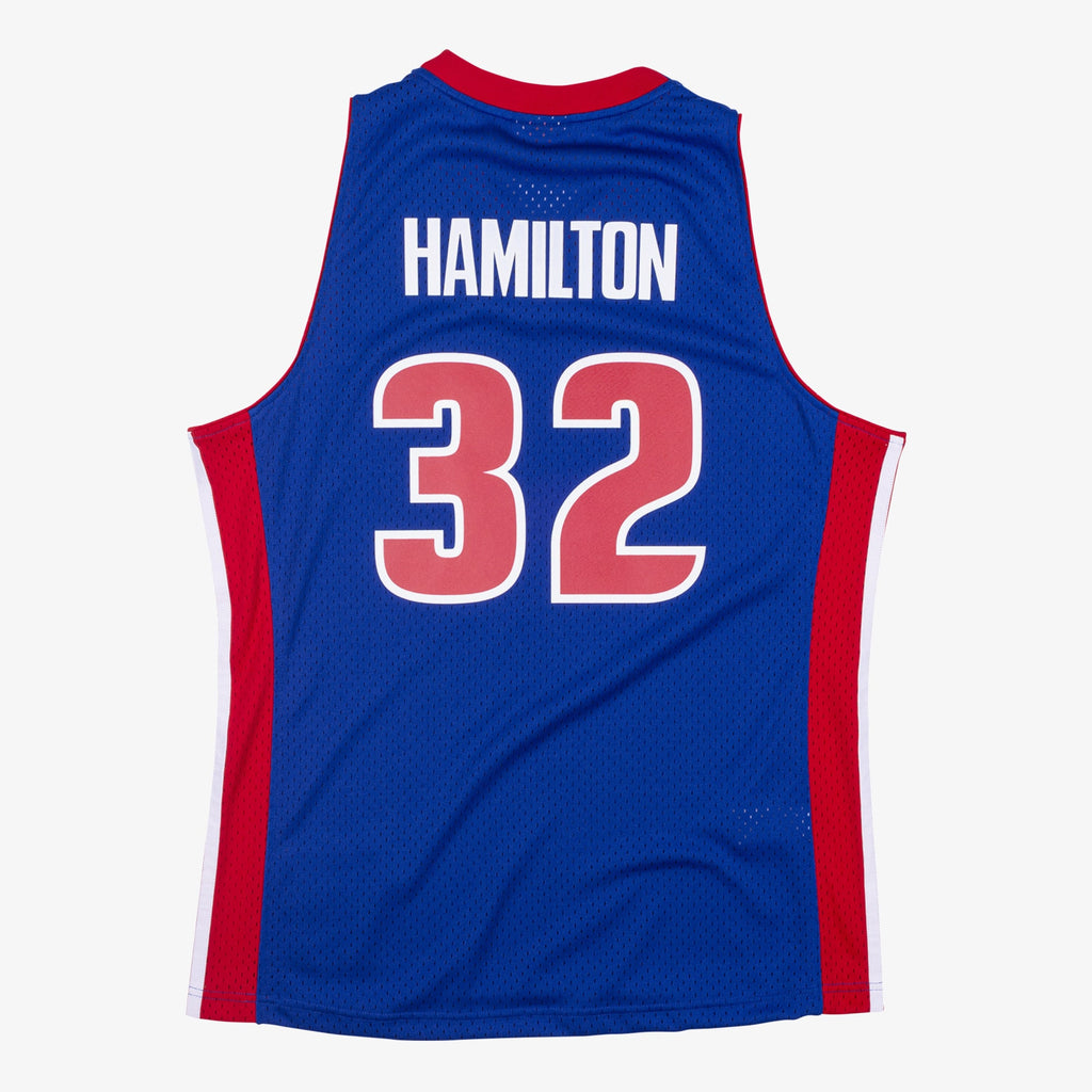 Richard Hamilton Detroit Pistons 2003 Authentic Swingman Jersey - Royal Blue